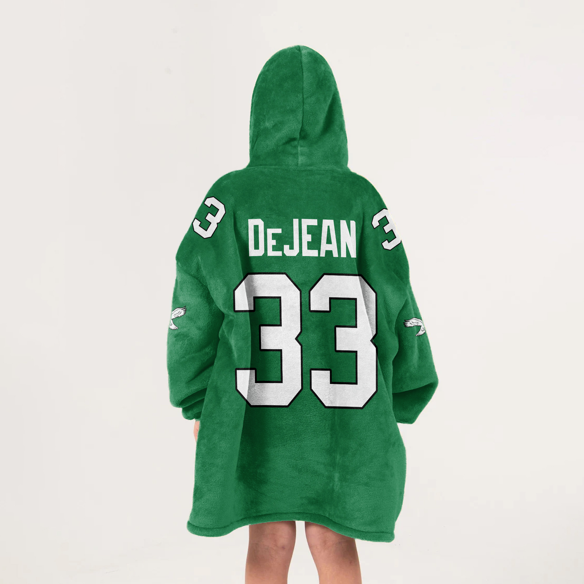 Kid C.D 33 Philadelphia Football Unisex Blanket Hoodie