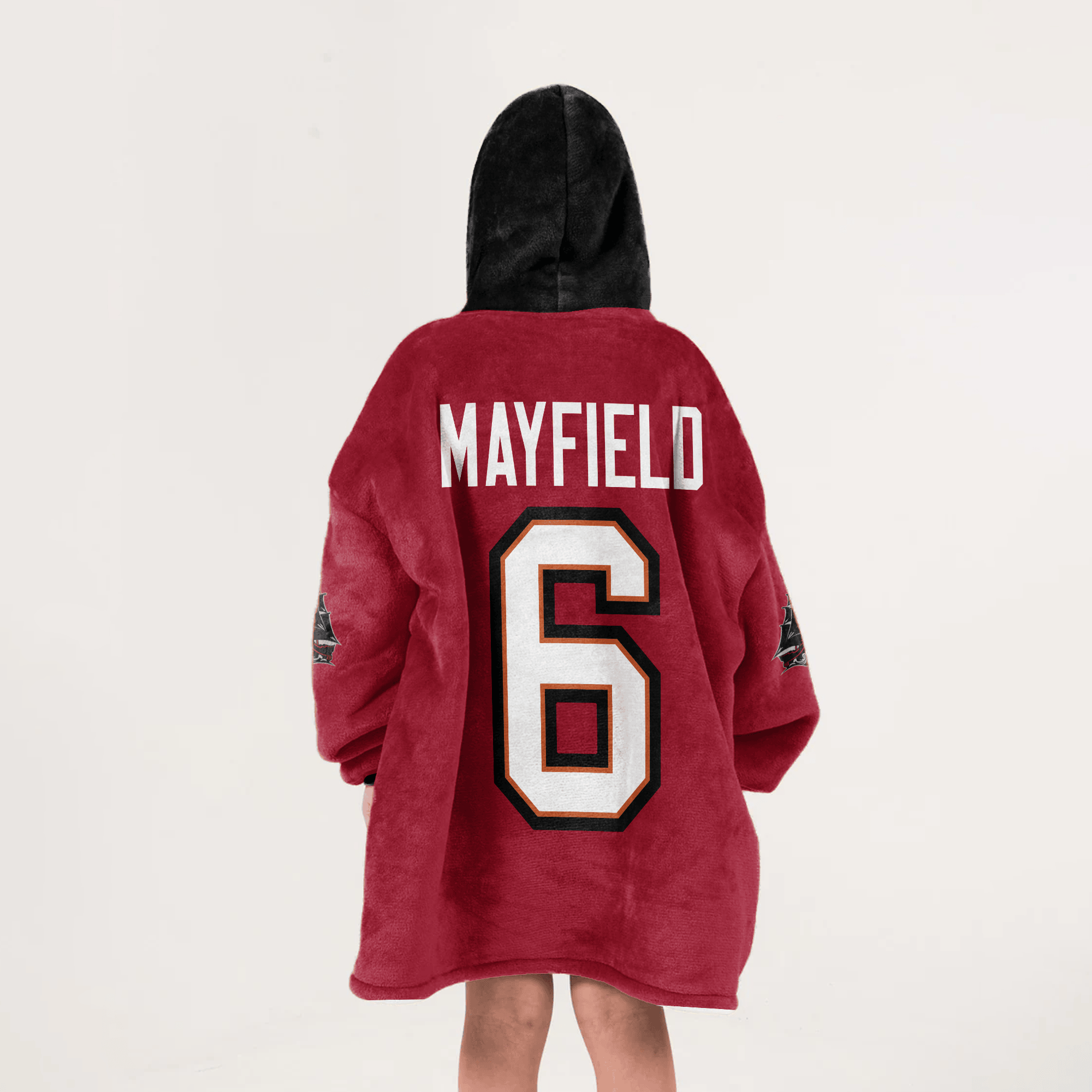 Kid B.M 6 Captain Tampa Bay Football Unisex Blanket Hoodie