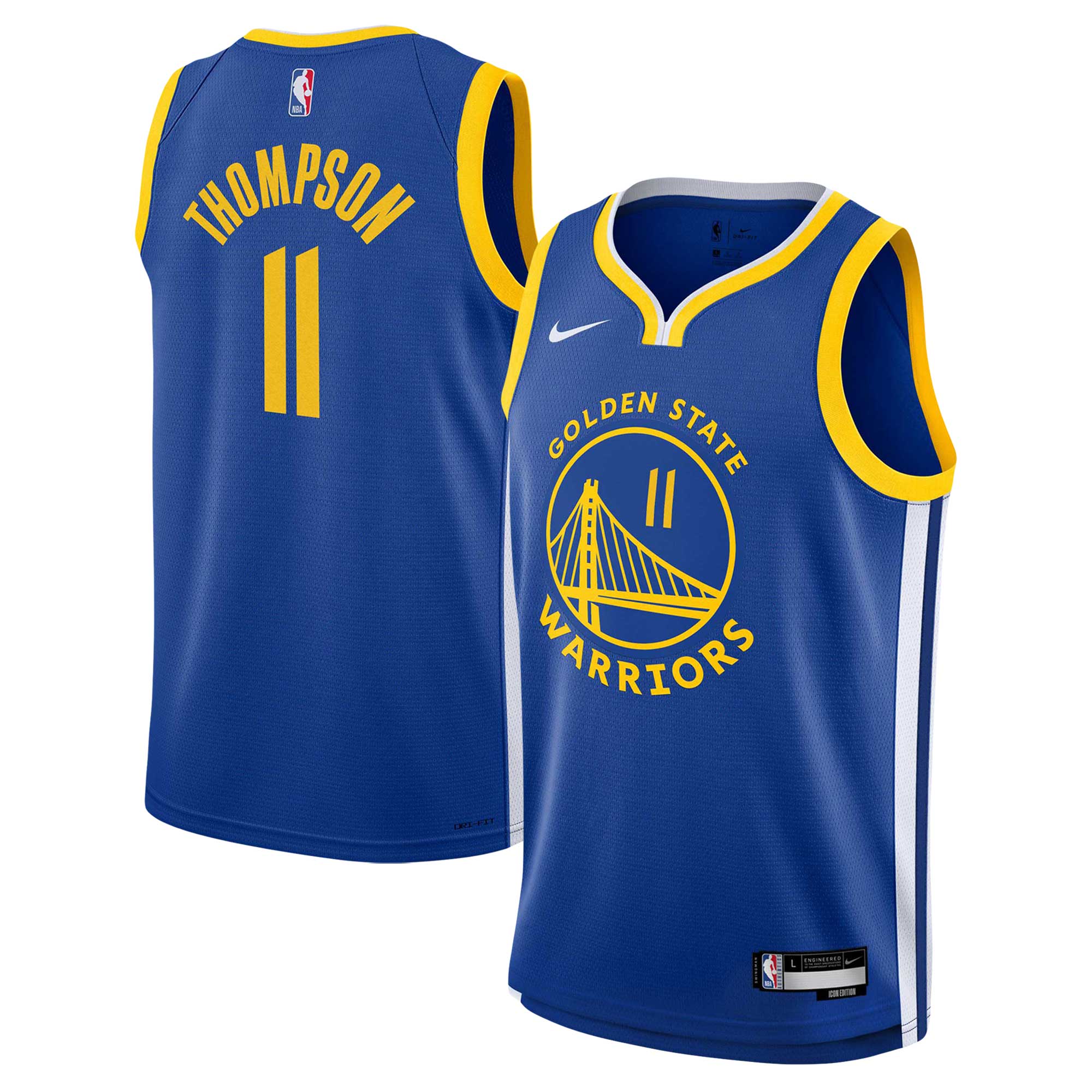 Klay Thompson Golden State Warriors Youth Swingman Jersey - Icon Edition - Royal
