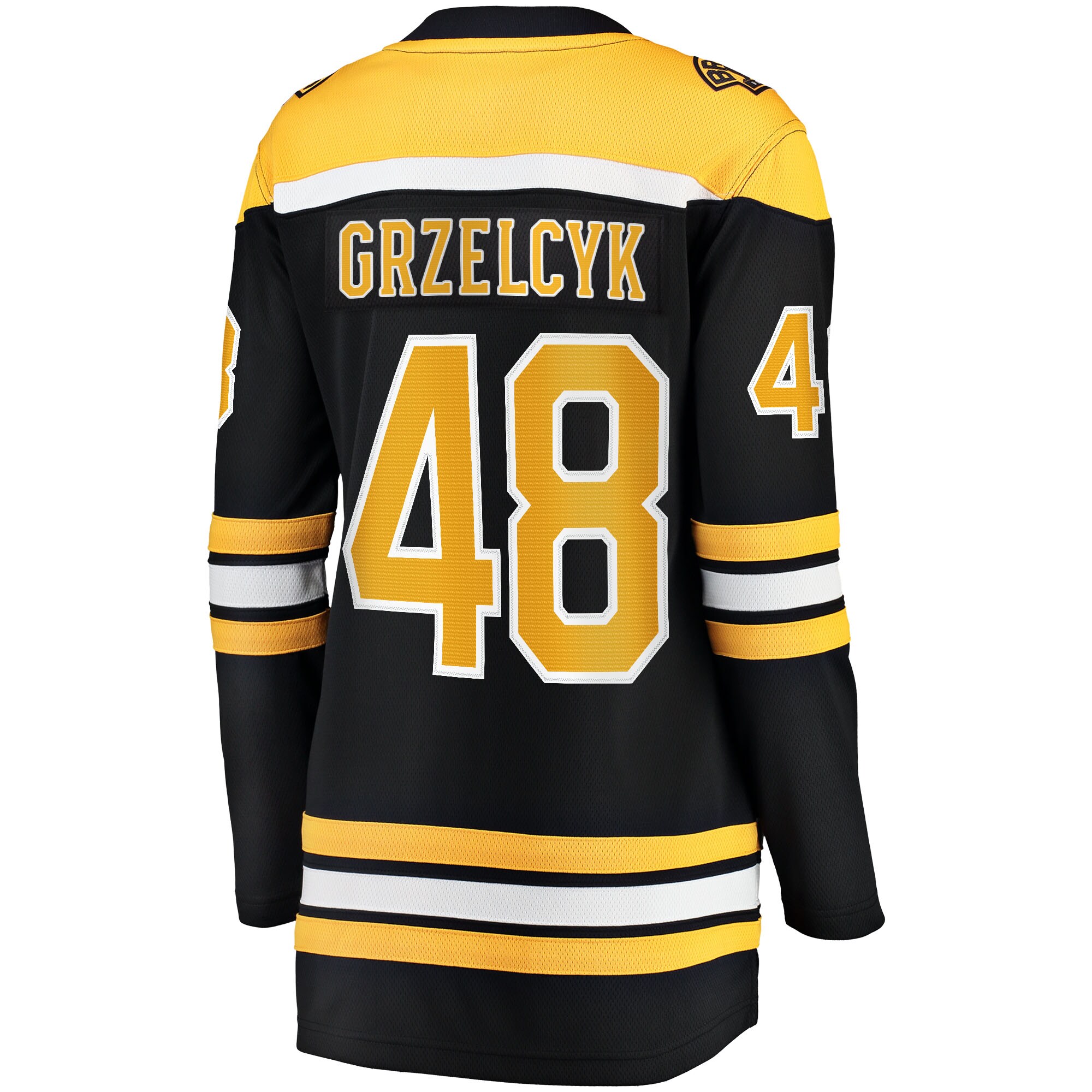 Matt Grzelcyk Boston Bruins Women's Home Breakaway Player Jersey - Black