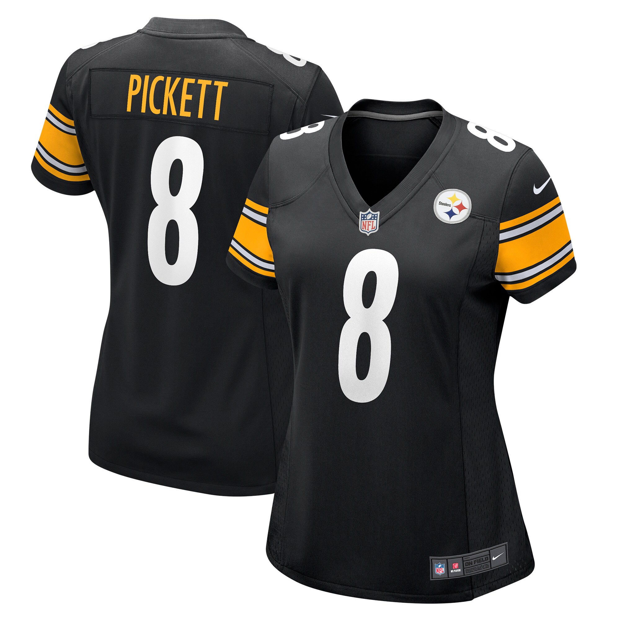 Kenny Pickett Pittsburgh Steelers Women's Player Jersey - Black