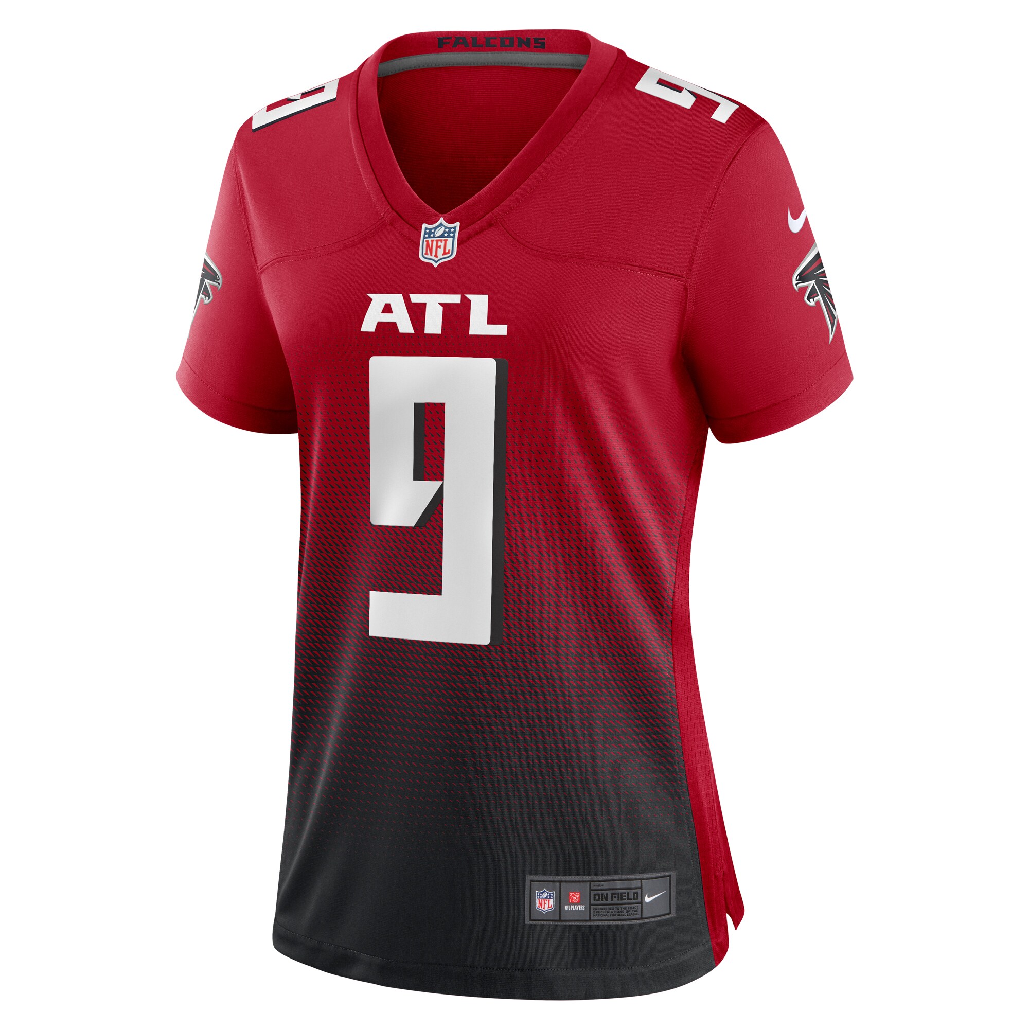 Michael Penix Jr. Atlanta Falcons Women's Alternate Game Jersey -  Red