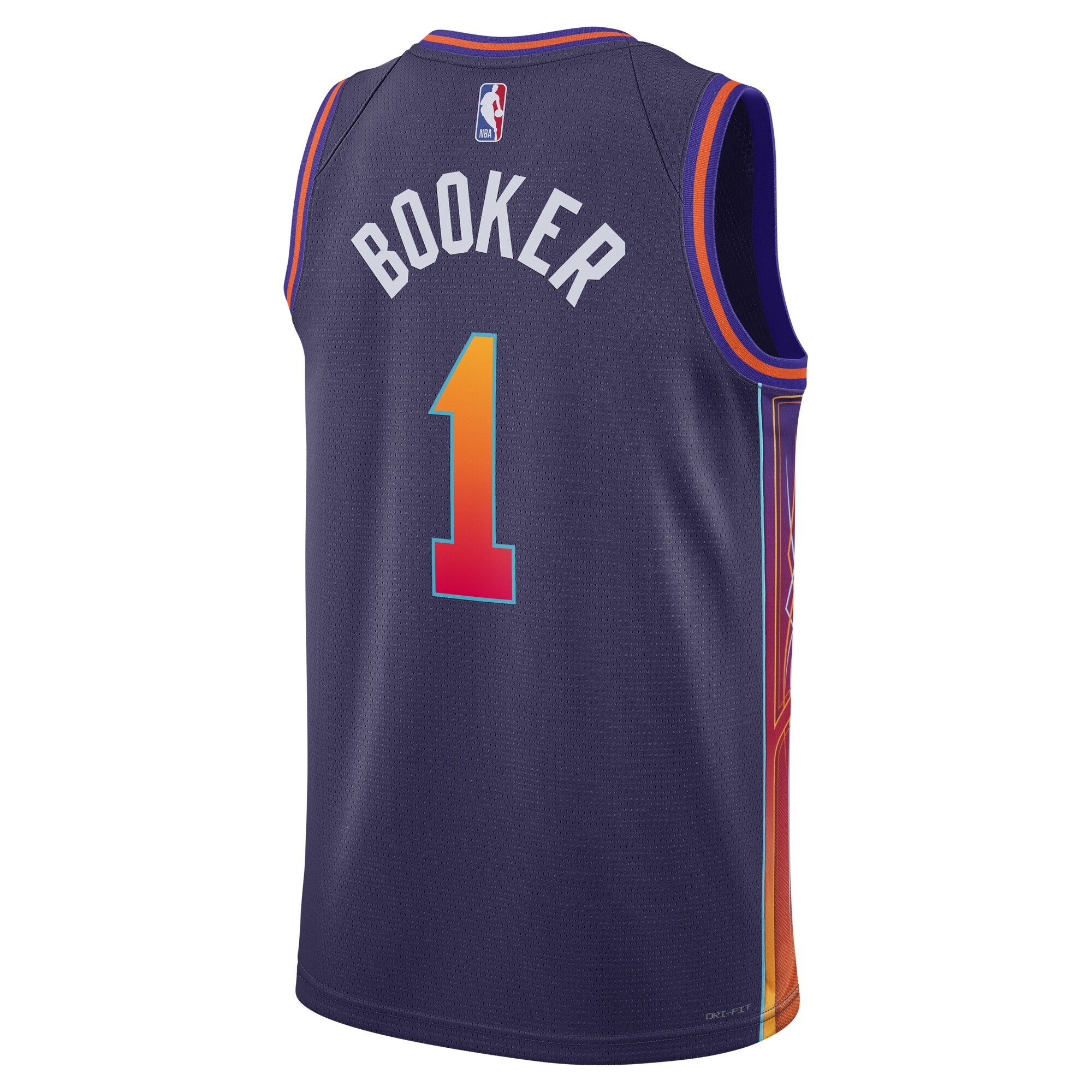 Unisex Phoenix Suns Devin Booker  Purple 2023/24 Swingman Jersey - City Edition