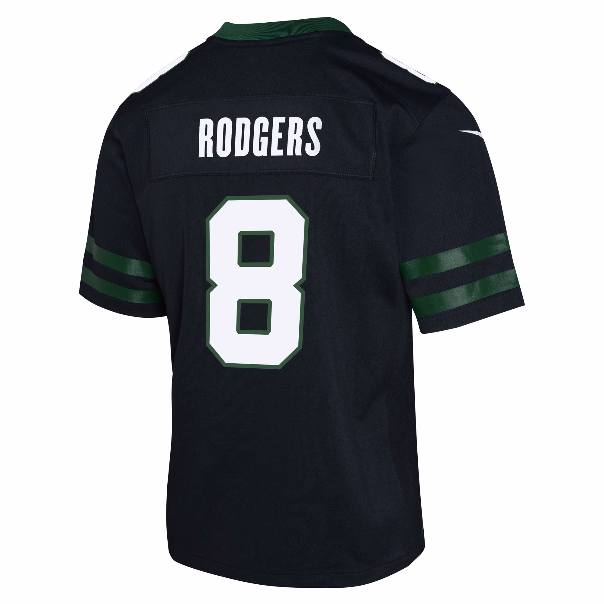 Aaron Rodgers New York Jets Youth Alternate Game Jersey - Legacy Black