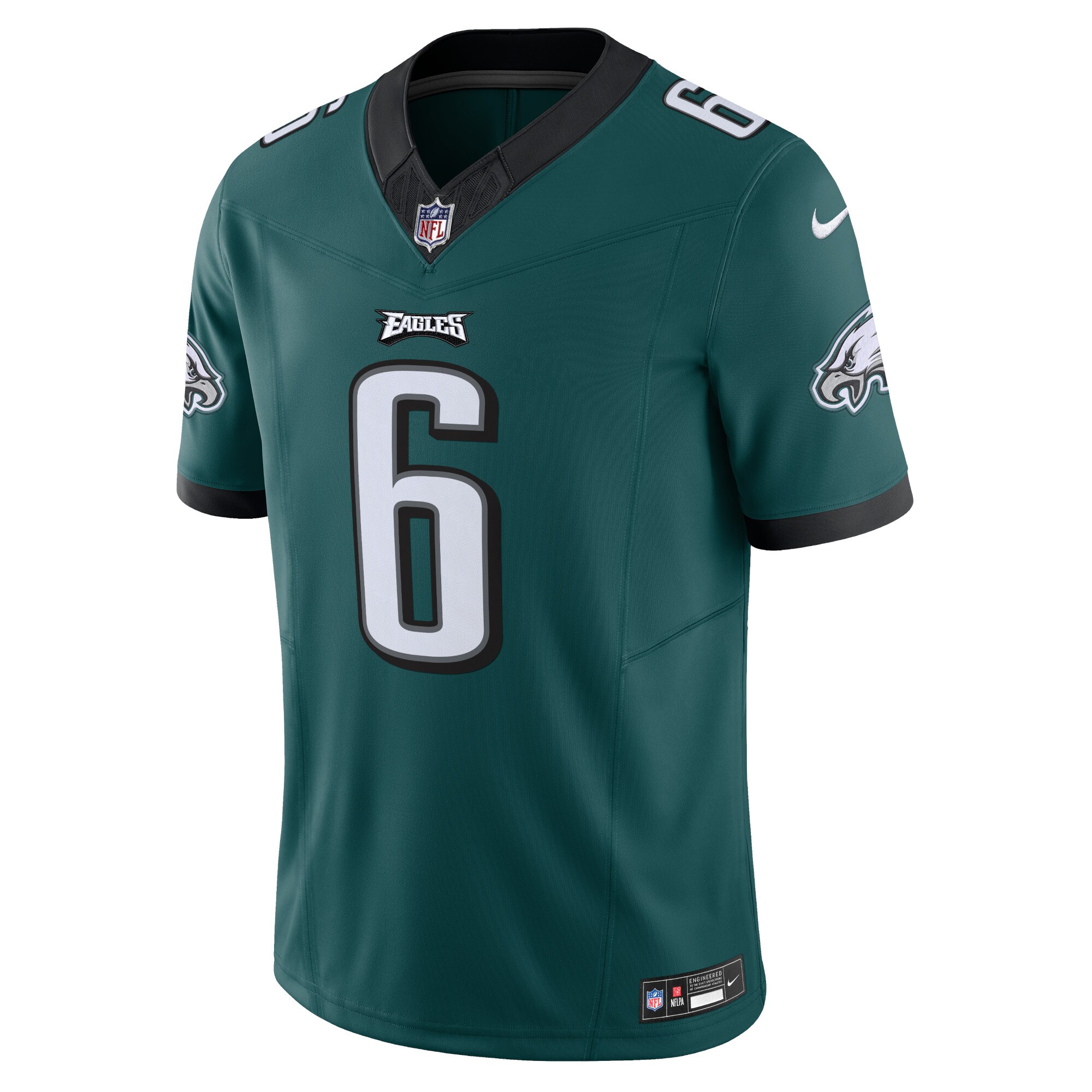 DeVonta Smith #6 Philadelphia Eagles Vapor F.U.S.E. Limited Jersey - Green