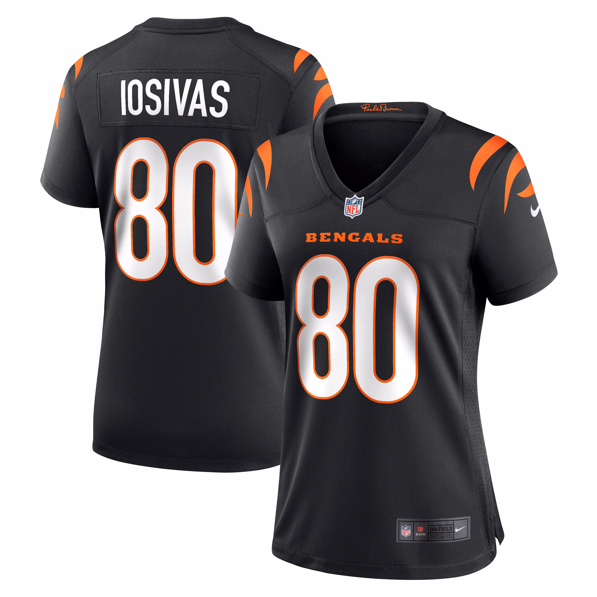 Andrei Iosivas Cincinnati Bengals Women's Team Game Jersey -  Black