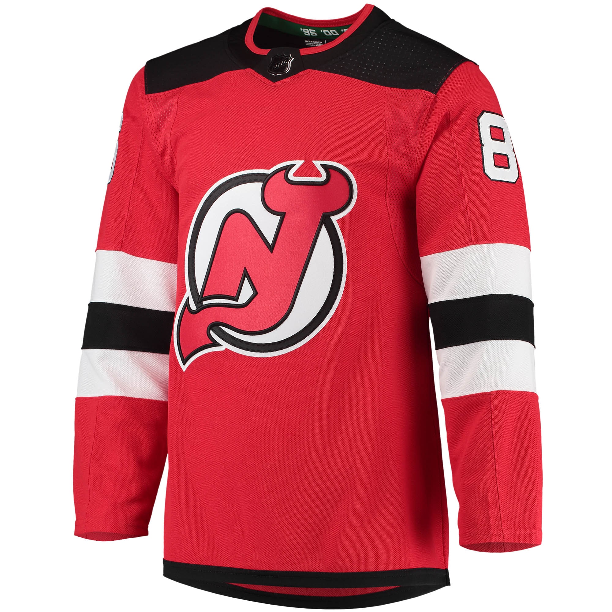 Jack Hughes New Jersey Devils  Home Primegreen Authentic Pro Player Jersey - Red