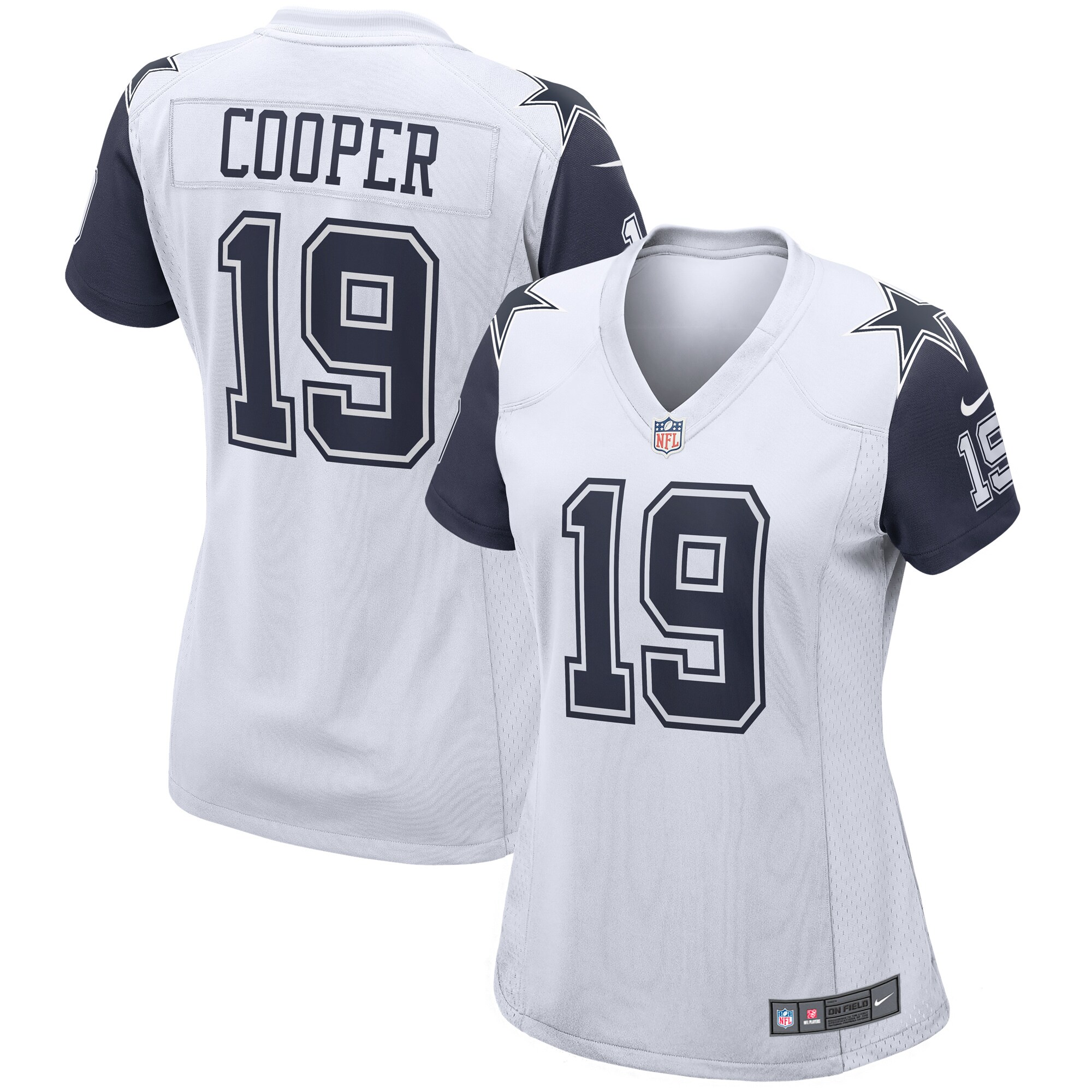 Amari Cooper Dallas Cowboys  Women's Alternate Game Jersey - White