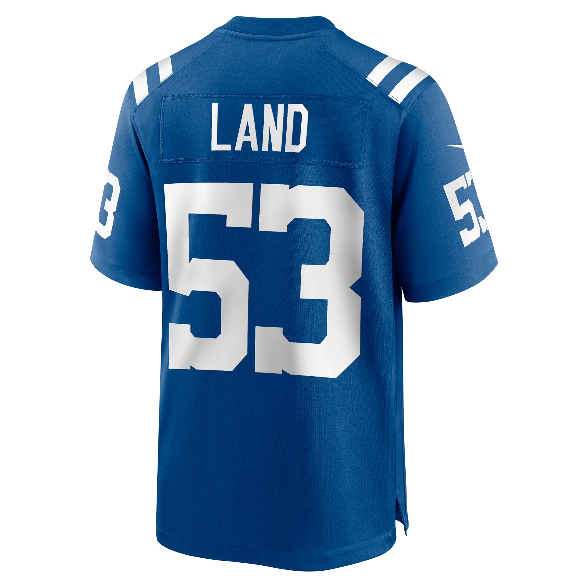 Isaiah Land Indianapolis Colts Team Game Jersey -  Royal