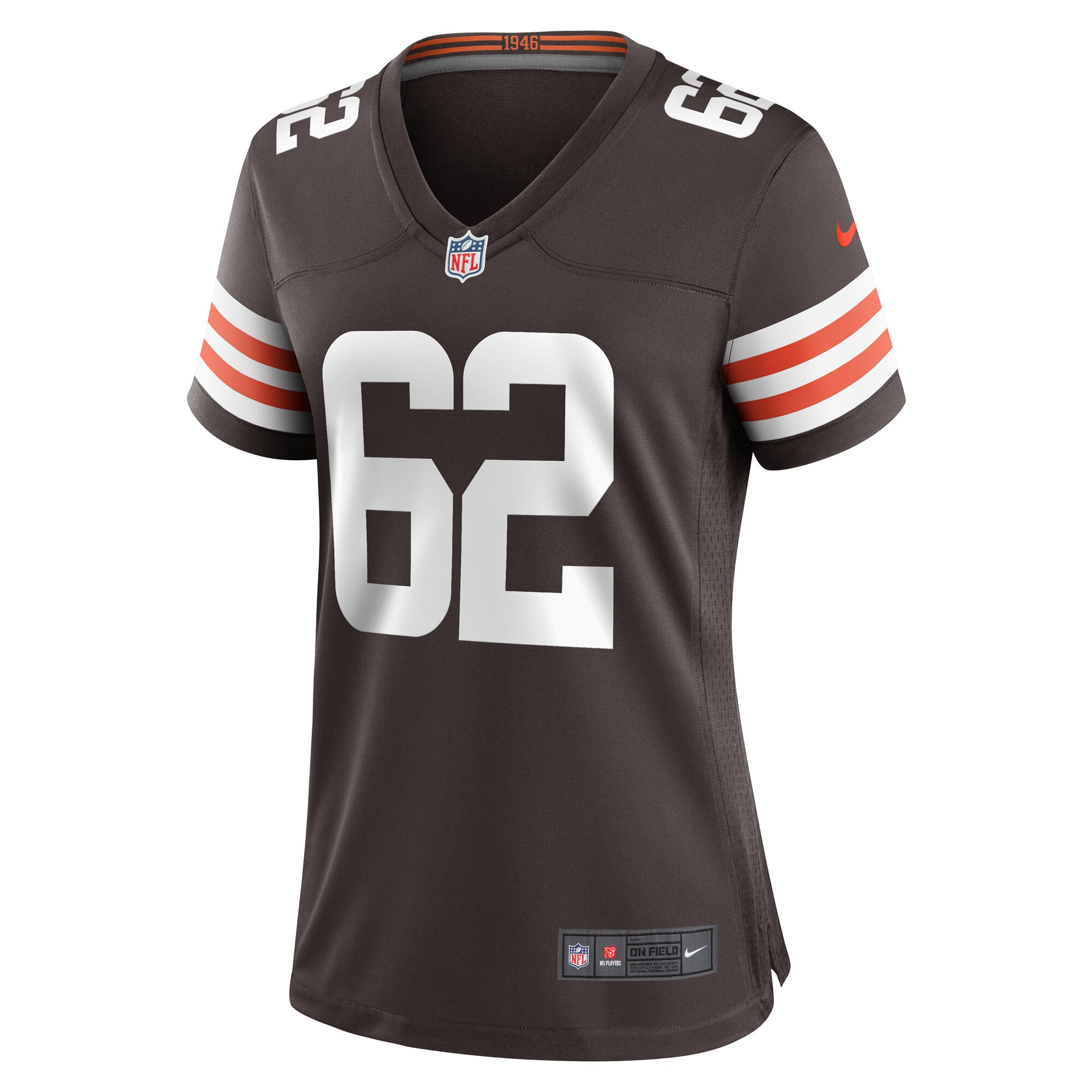 Siaki Ika Cleveland Browns Women's Team Game Jersey -  Brown