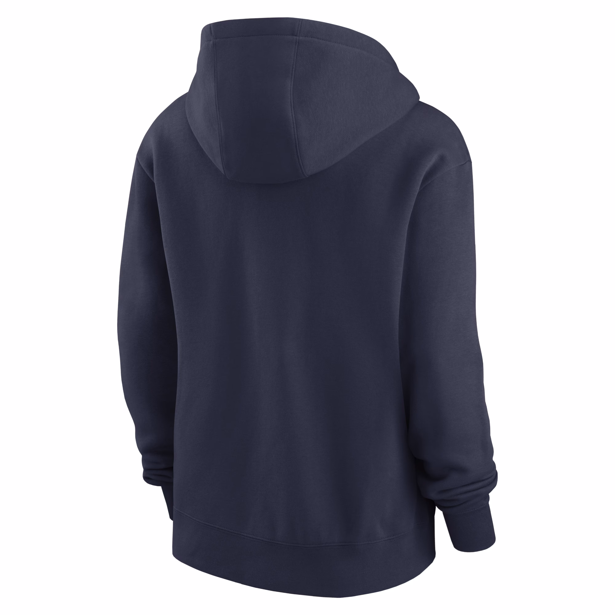 Seattle Seahawks Women's Team Logo Club Fleece Pullover Hoodie - College Navy