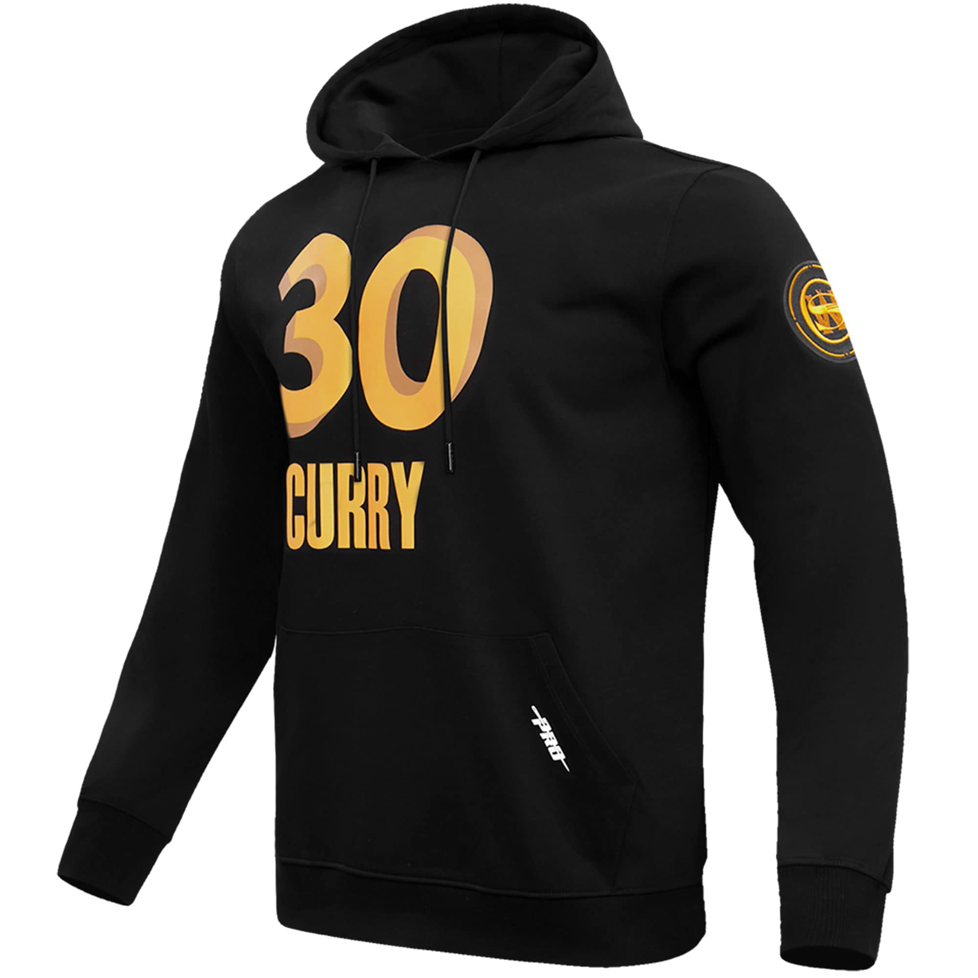 Men's Golden State Warriors Stephen Curry Pro Standard Black 2023/24 City Edition Name & Number Pullover Hoodie
