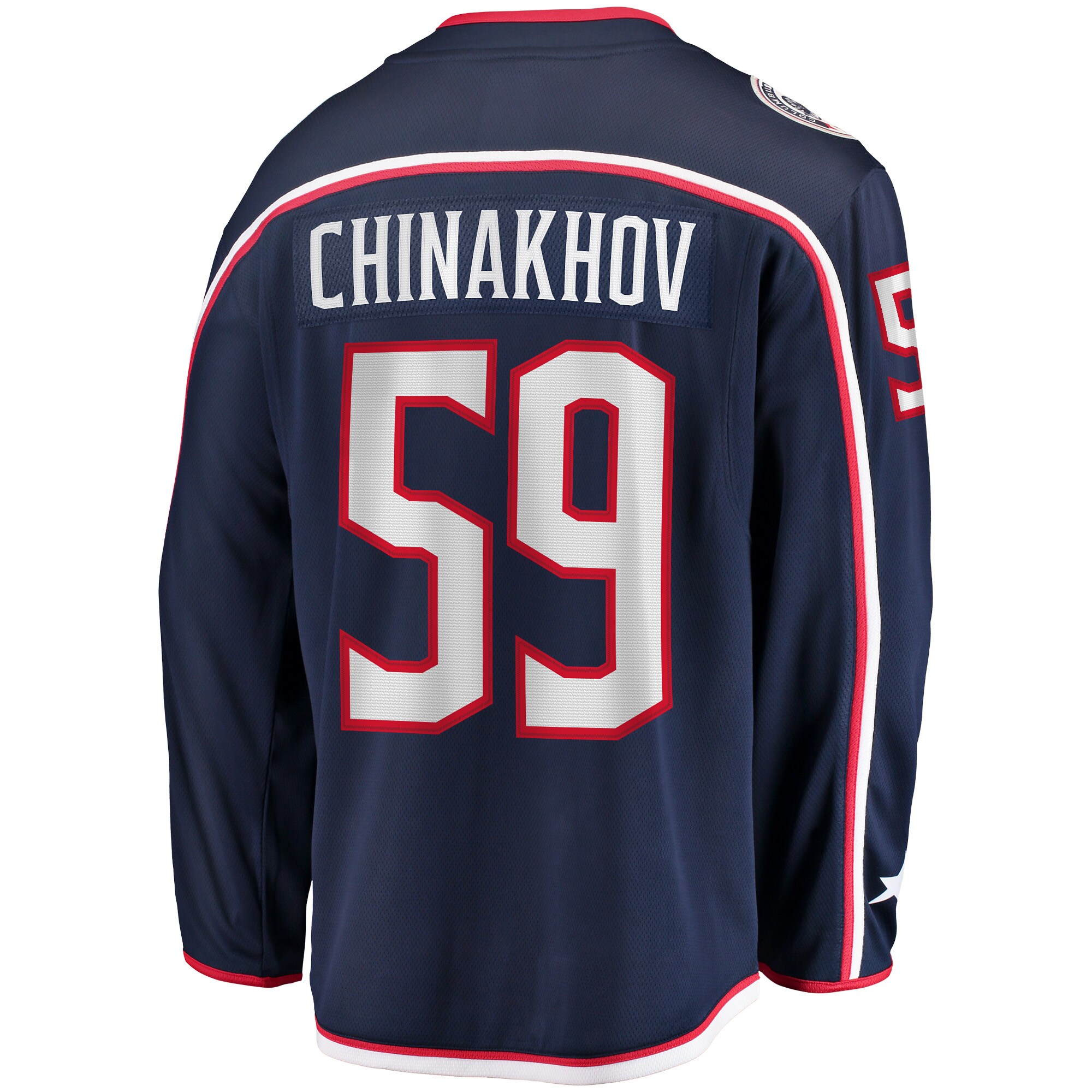 Yegor Chinakhov Columbus Blue Jackets Home Breakaway Player Jersey - Navy