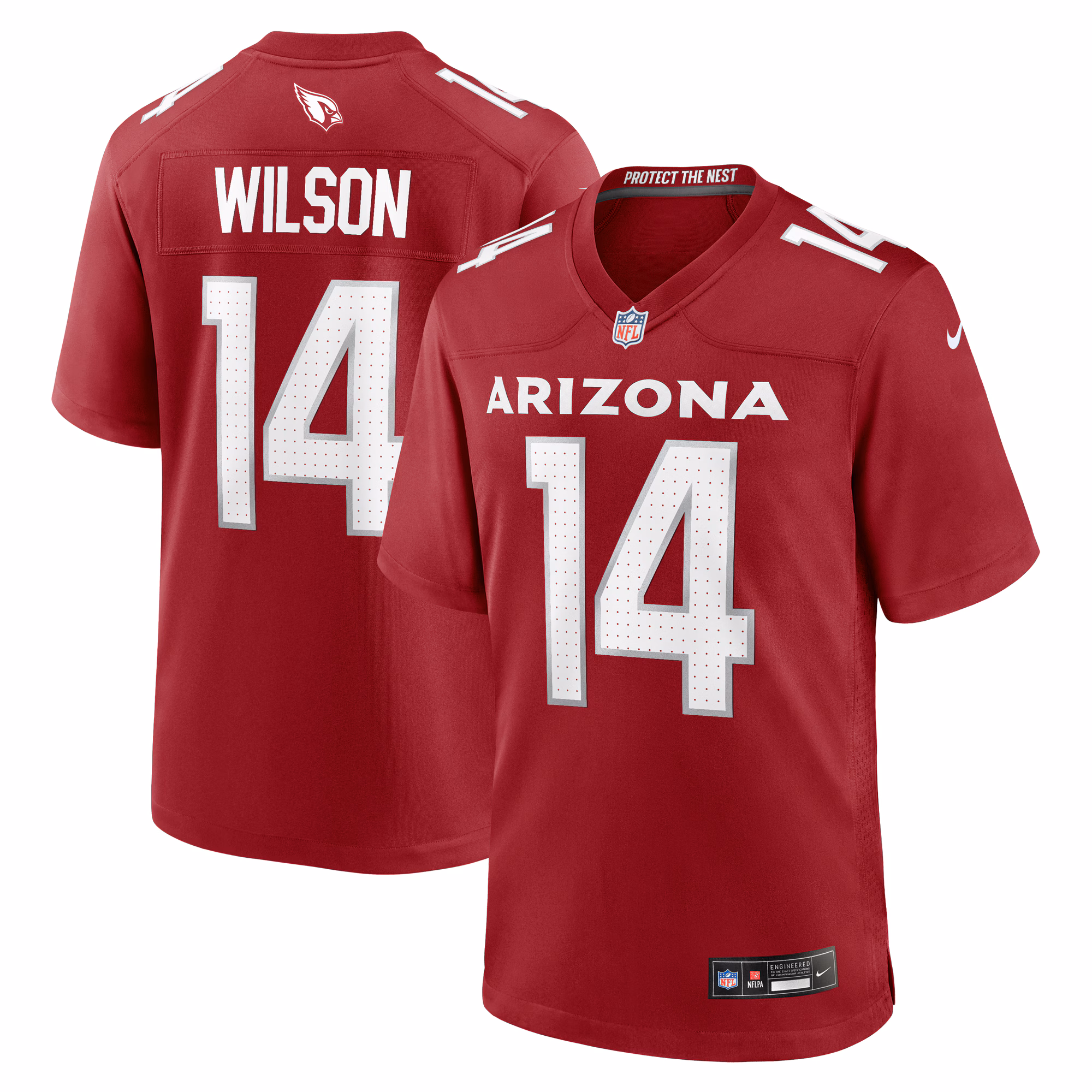 Michael Wilson Arizona Cardinals Team Game Jersey -  Cardinal