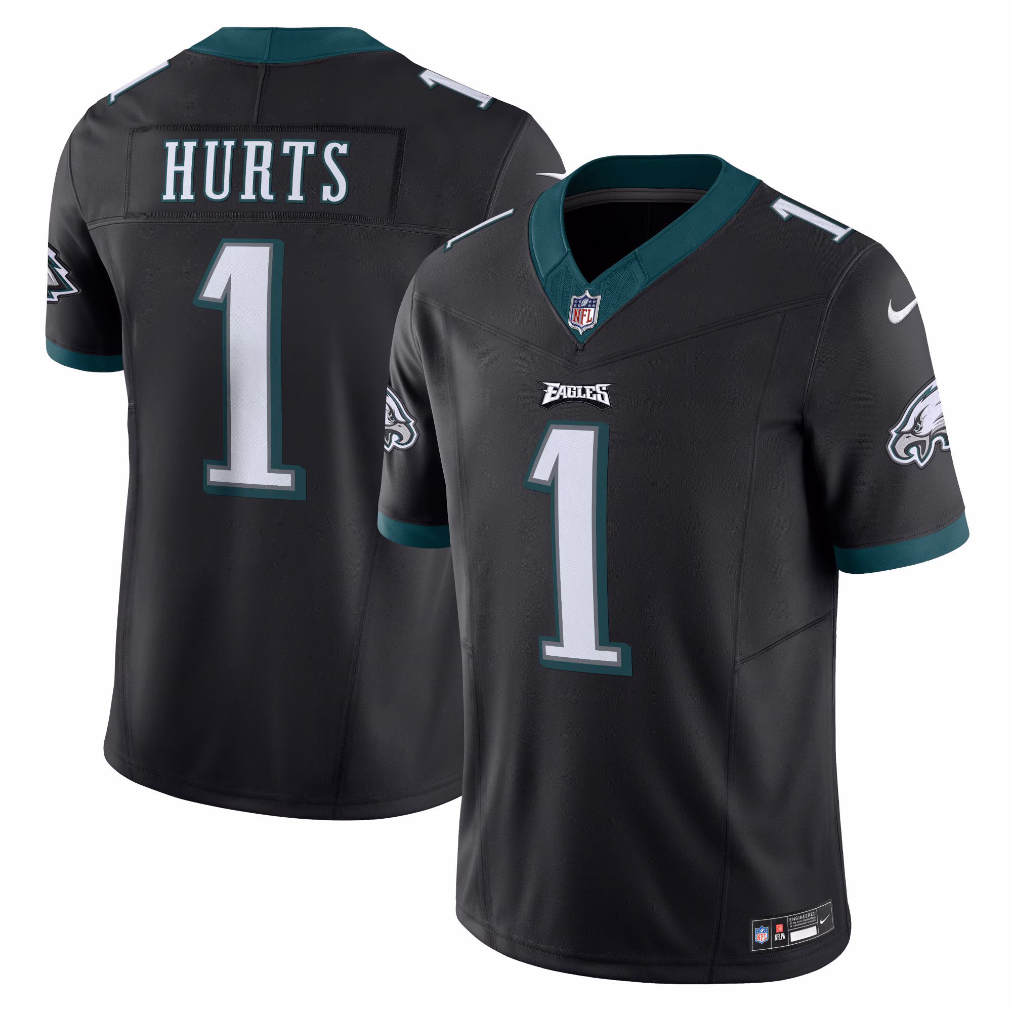 Jalen Hurts Philadelphia Eagles #1 Vapor F.U.S.E. Limited Jersey - Green