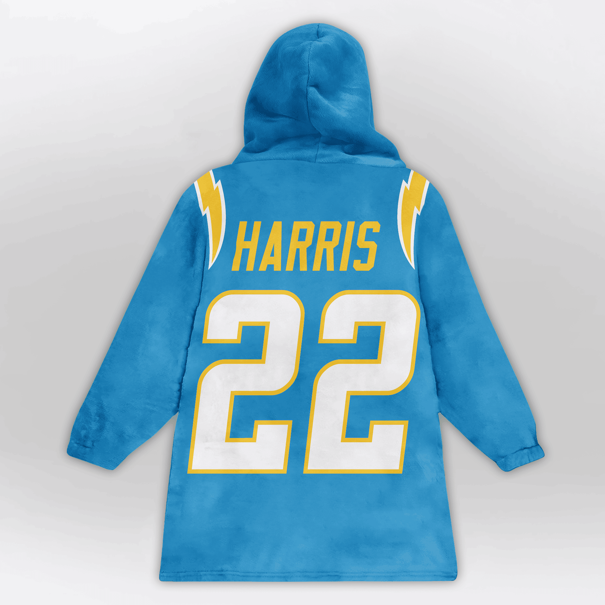 Kid 22 Los Angeles Football Unisex Blanket Hoodie