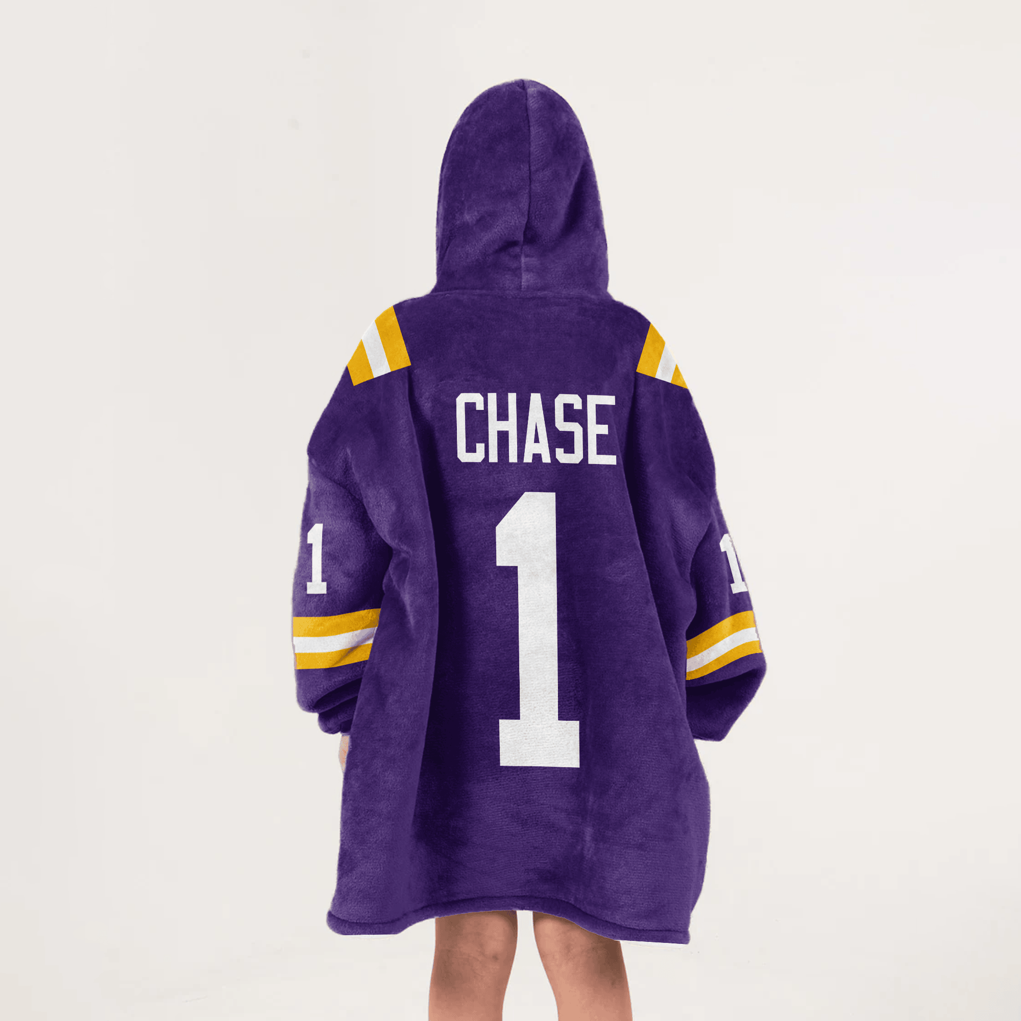 Kid J.C 1 LSU Football Unisex Blanket Hoodie