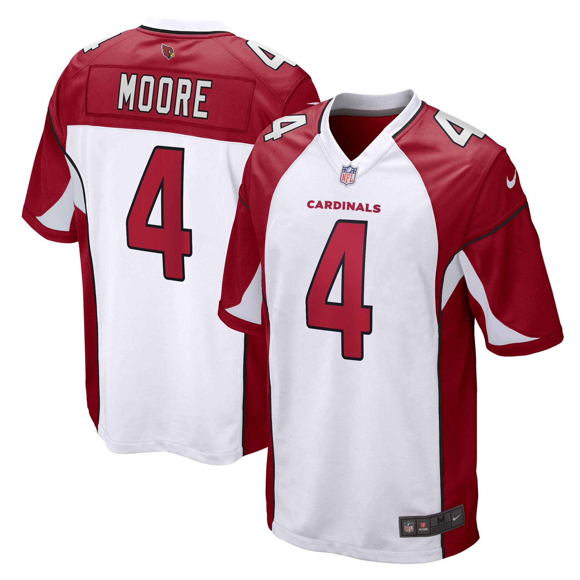 Rondale Moore Arizona Cardinals  Game Jersey - White