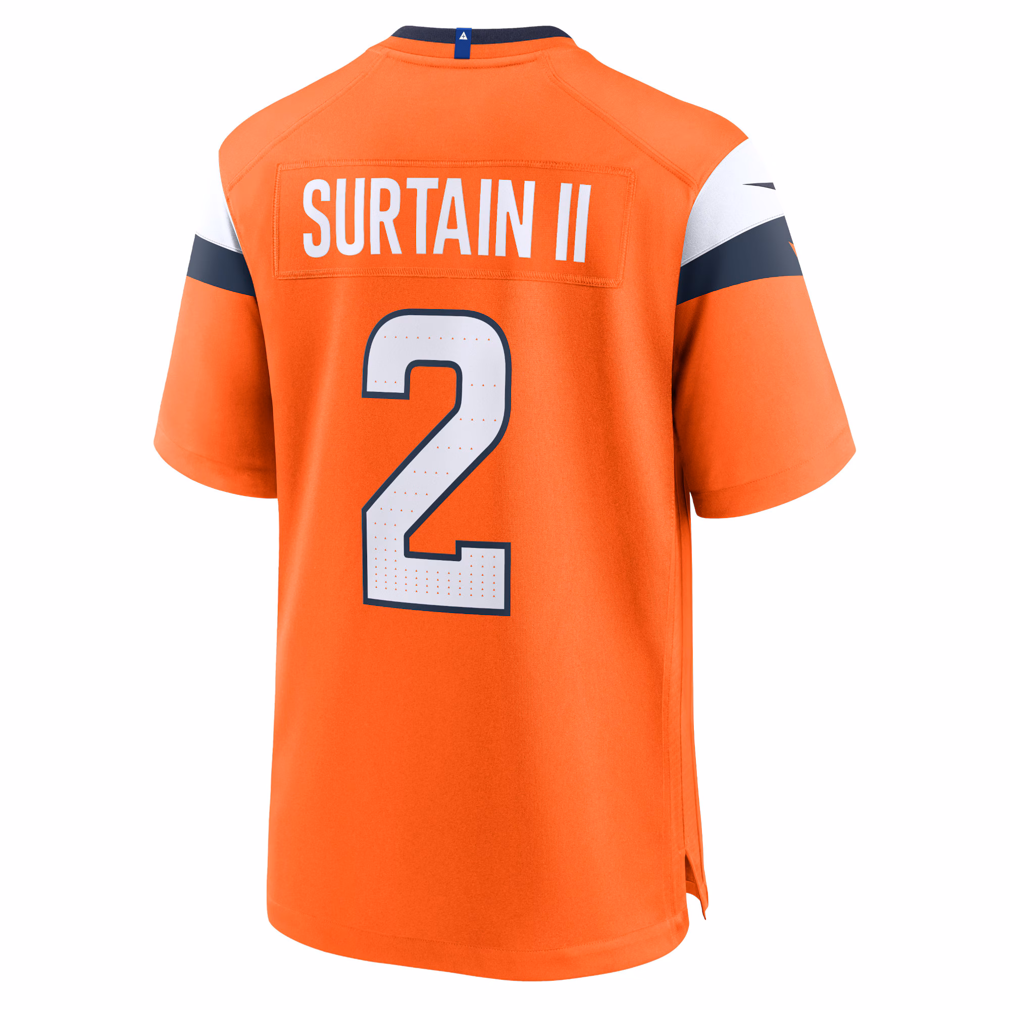Patrick Surtain II Denver Broncos Mile High Collection Game Jersey - Orange