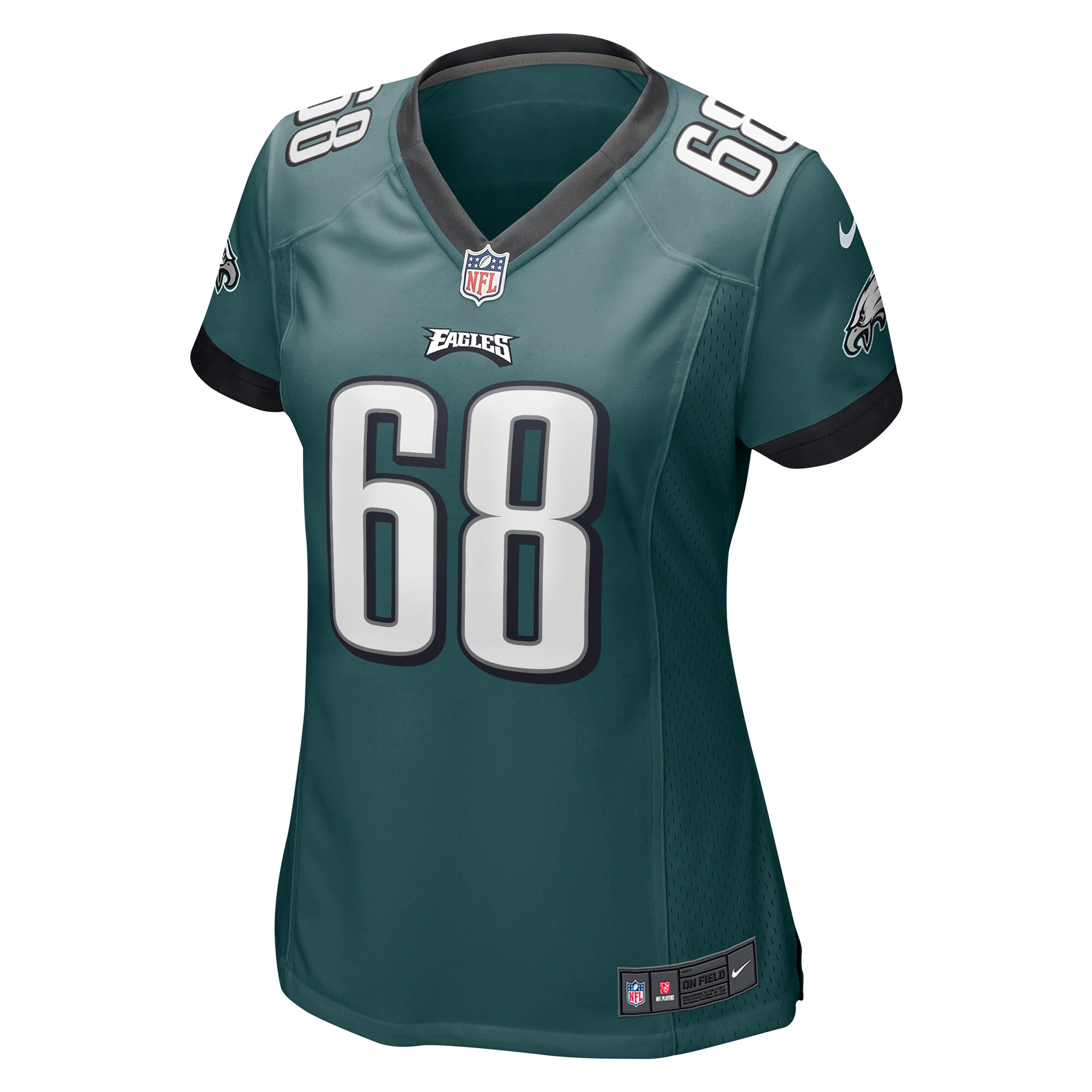 Mailata Philadelphia Eagles  Women's Game Jersey - Midnight Green