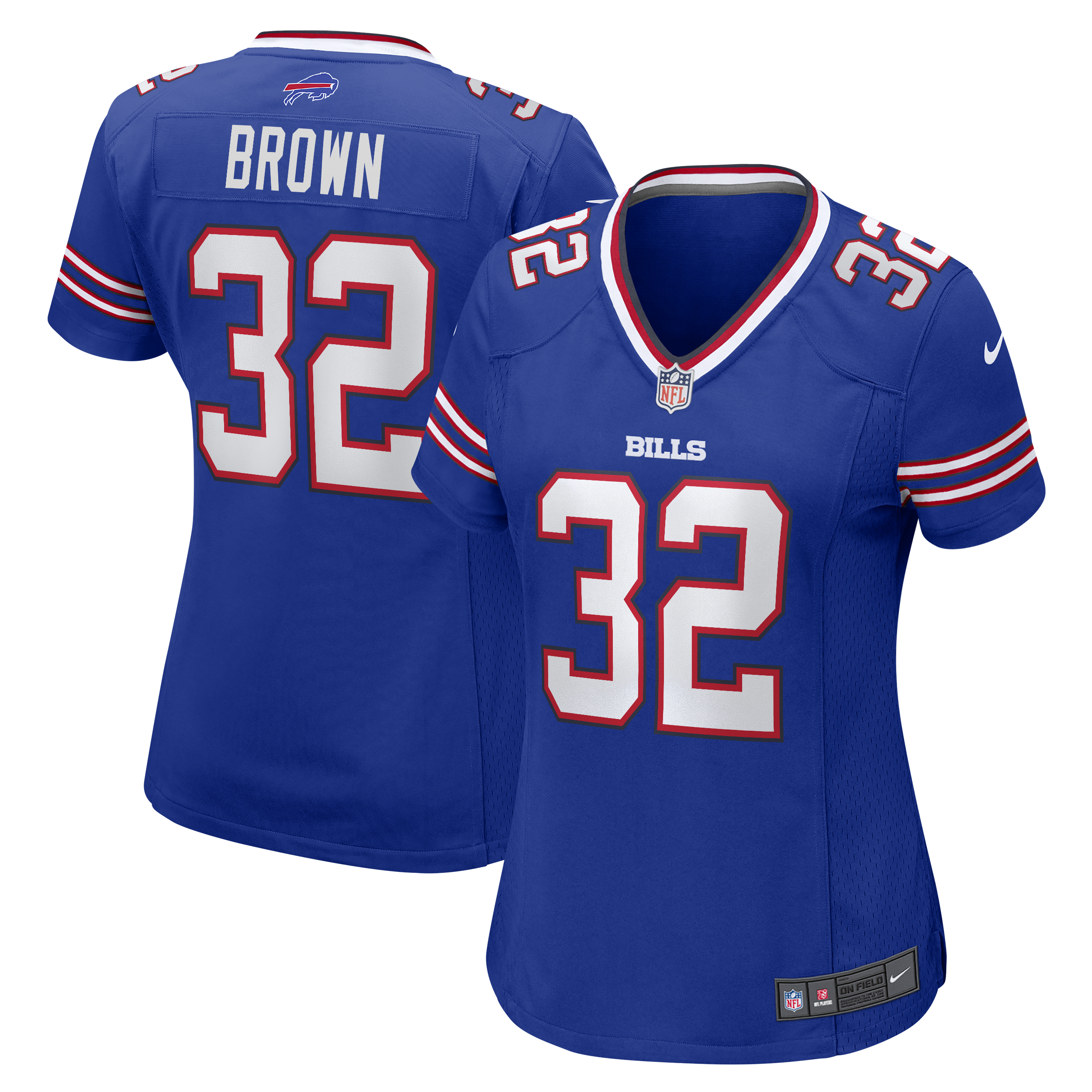Kyron Brown Buffalo Bills Women's  Game Jersey - Royal
