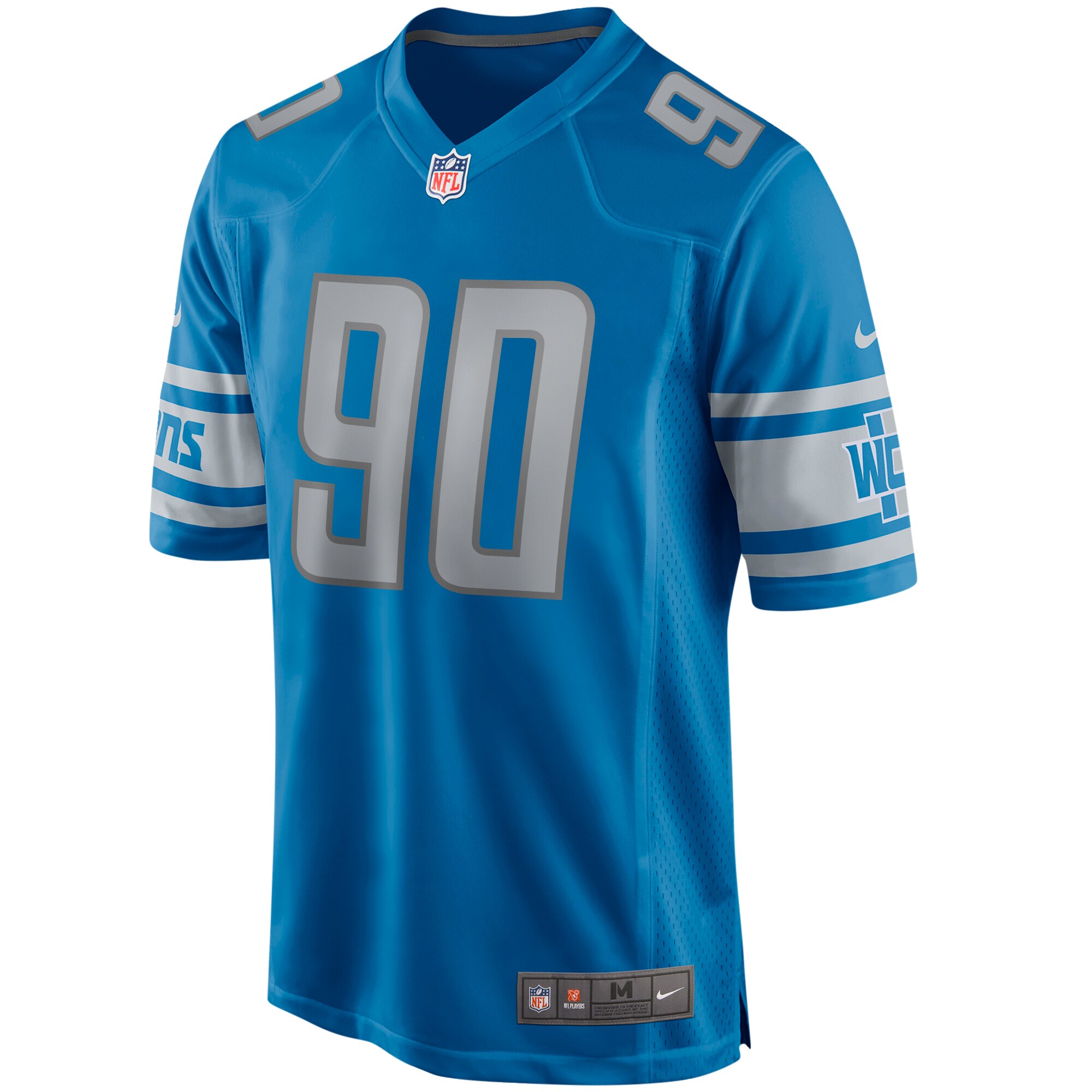Trey Flowers Detroit Lions  Game Jersey - Blue