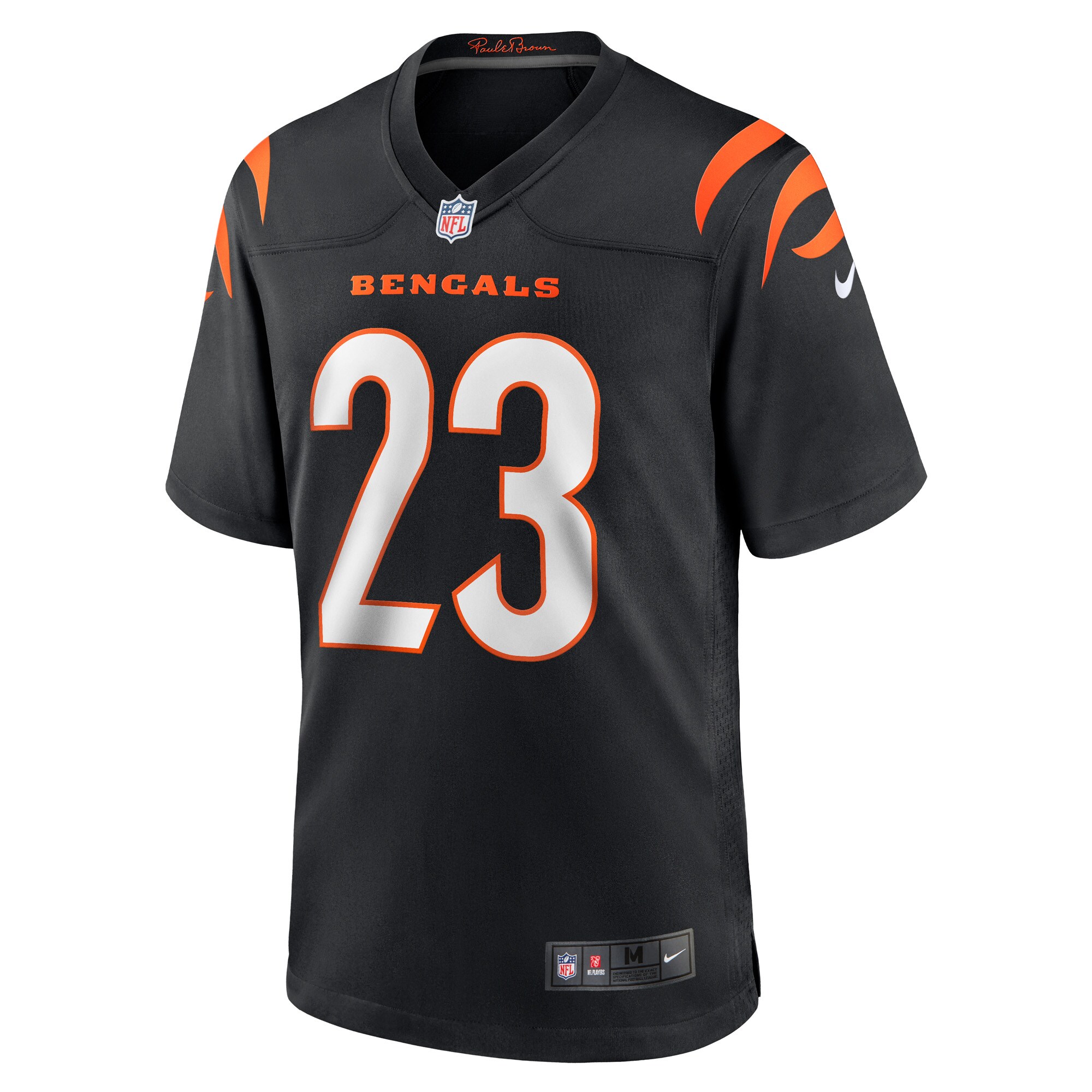 Daxton Hill Cincinnati Bengals Player Game Jersey - Black