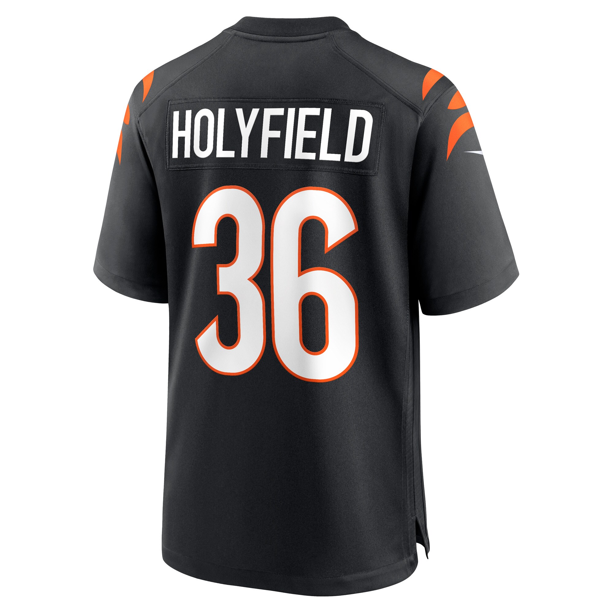 Elijah Holyfield Cincinnati Bengals  Game Player Jersey - Black