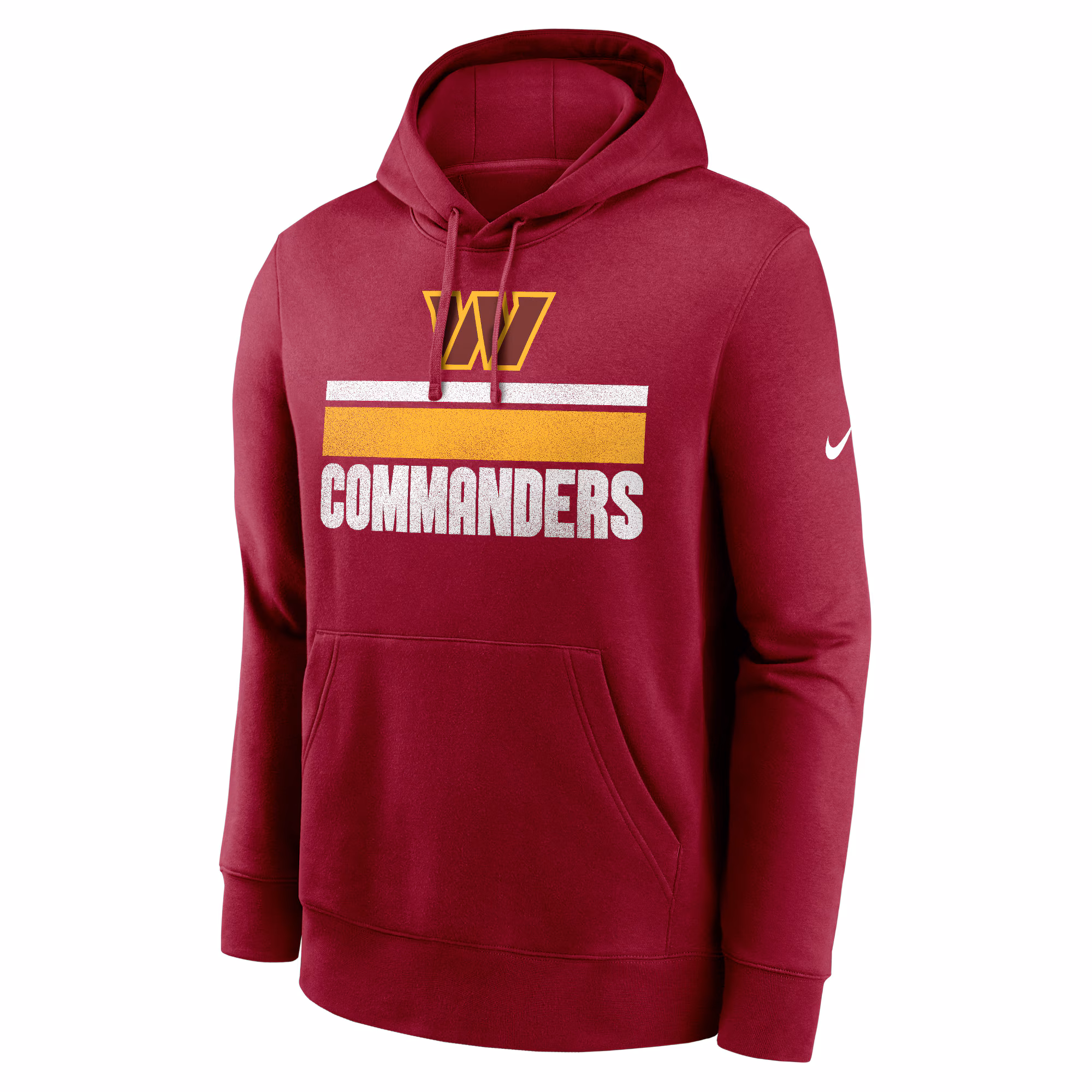 Washington Commanders Club Fleece Pullover Hoodie - Burgundy