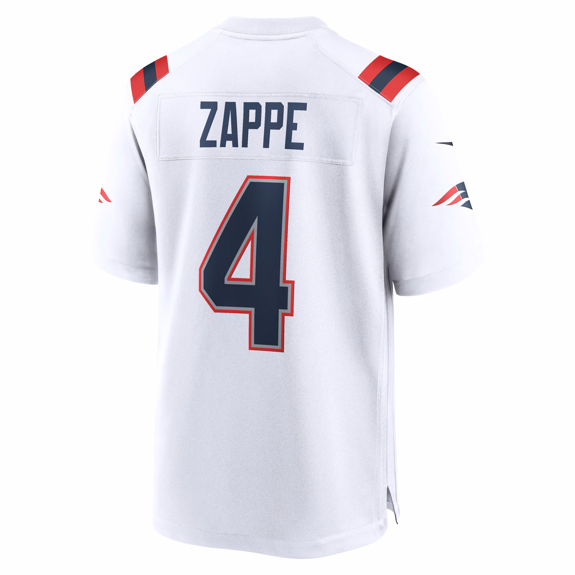 Bailey Zappe New England Patriots Game Player Jersey - Navy