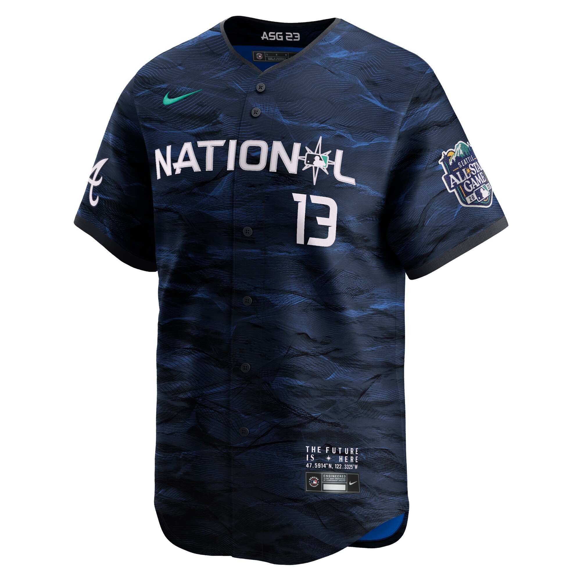 Ronald Acuña Jr. National League  2023 MLB All-Star Game Limited Player Jersey - Royal