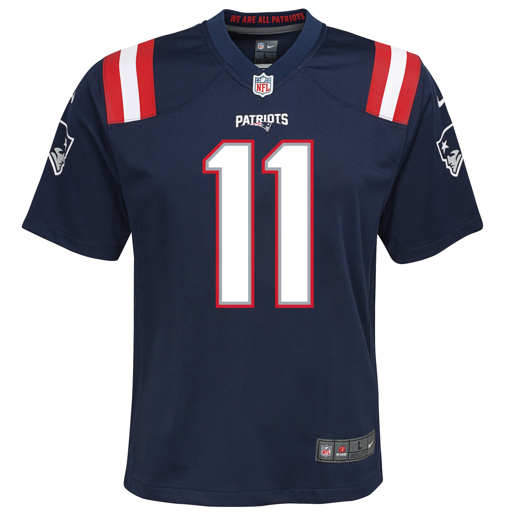 Julian Edelman New England Patriots  Youth Game Jersey - Navy
