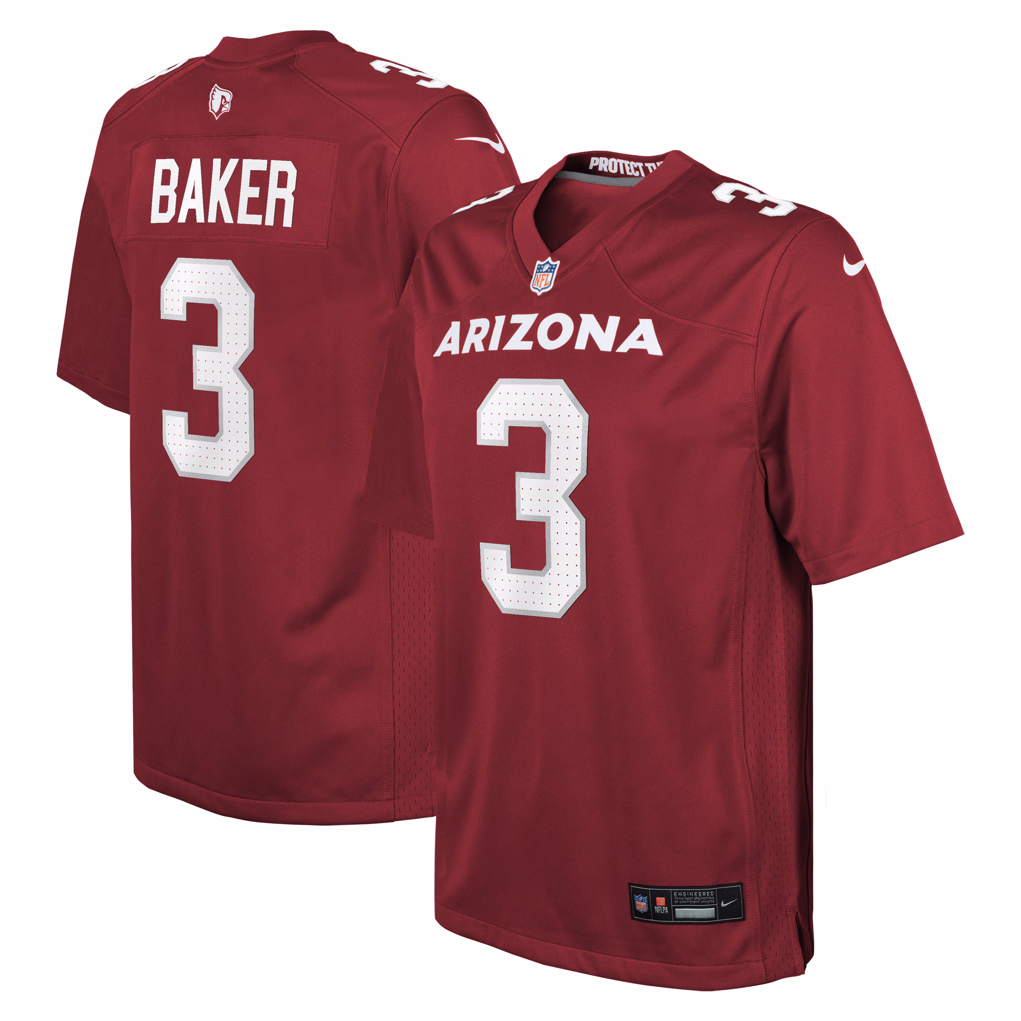 Budda Baker Arizona Cardinals Youth Game Jersey - Cardinal