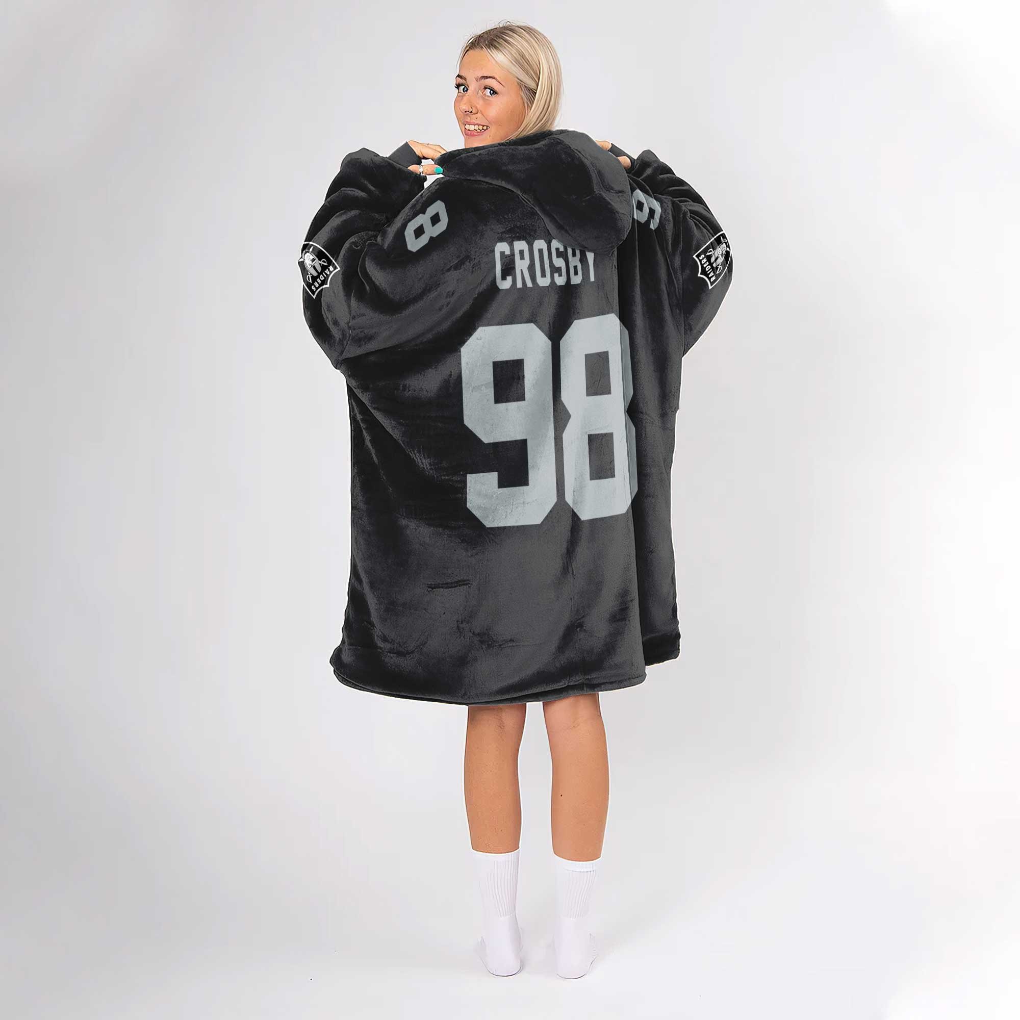 Las Vegas Football Unisex Blanket Hoodie