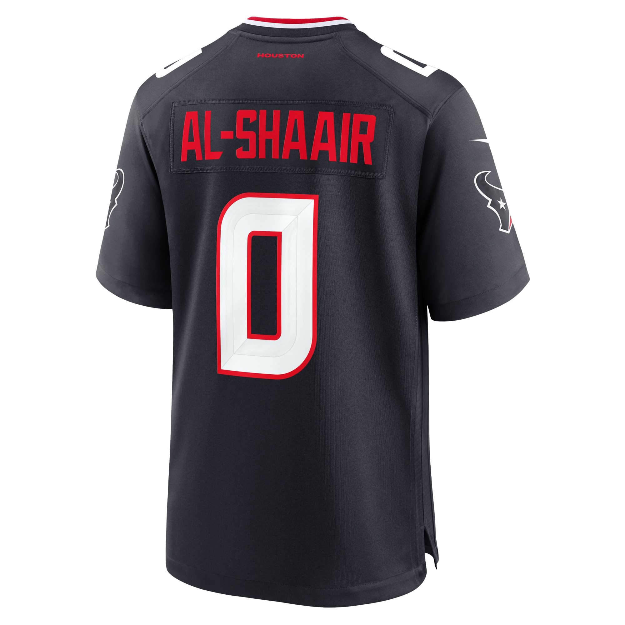Azeez Al-Shaair Houston Texans Team Game Jersey -  Navy