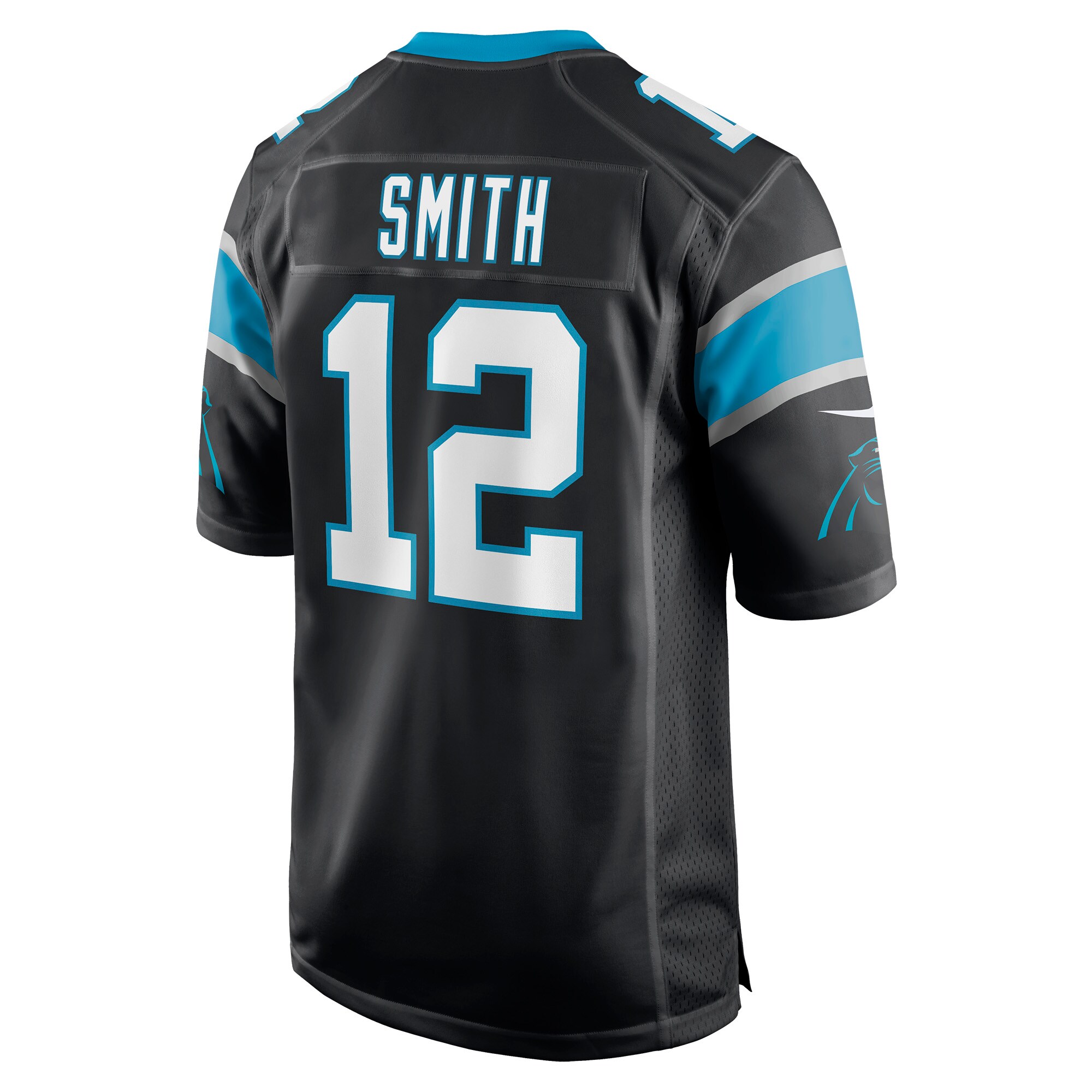 Shi Smith Carolina Panthers  Game Jersey - Black