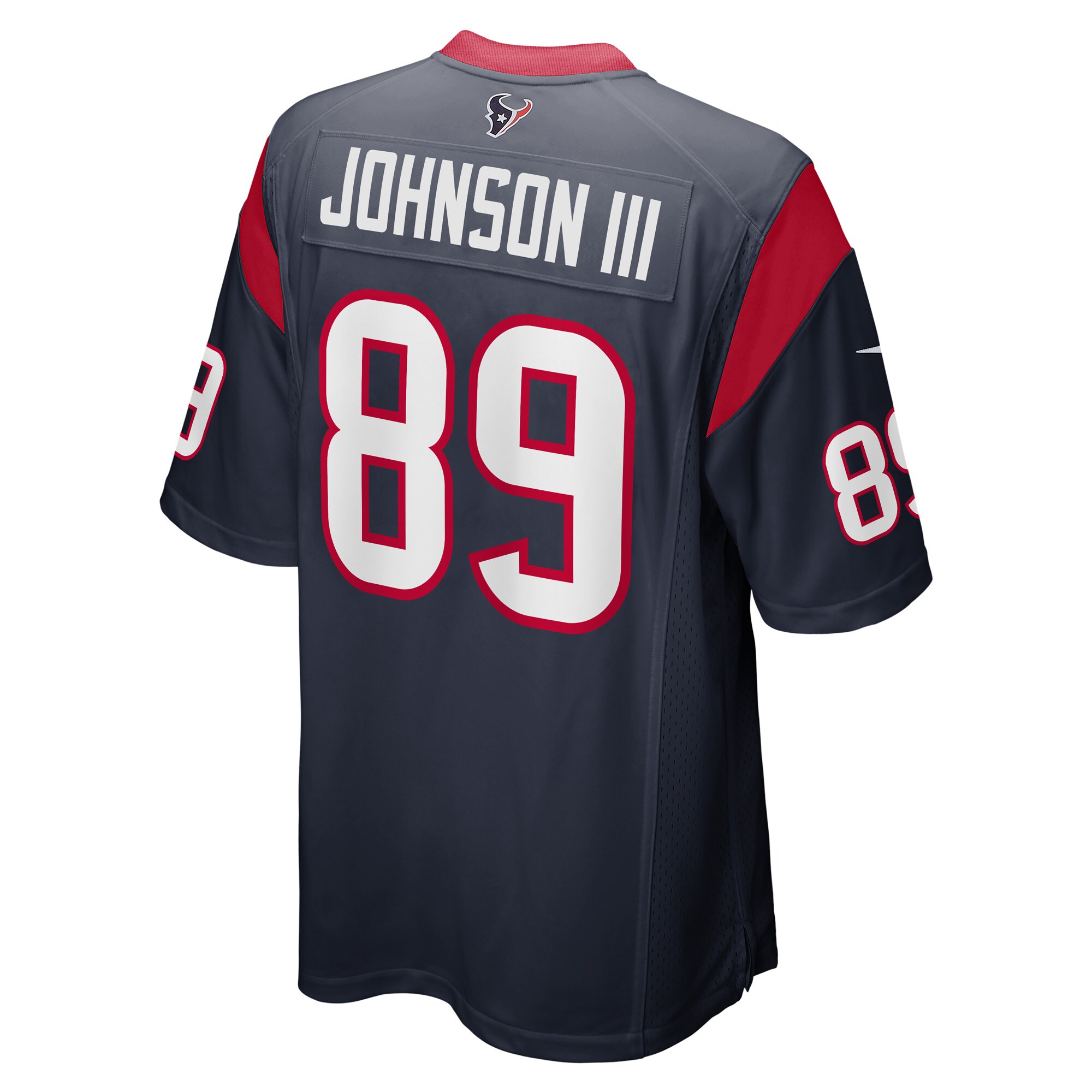 Johnny Johnson III Houston Texans  Game Player Jersey - Navy