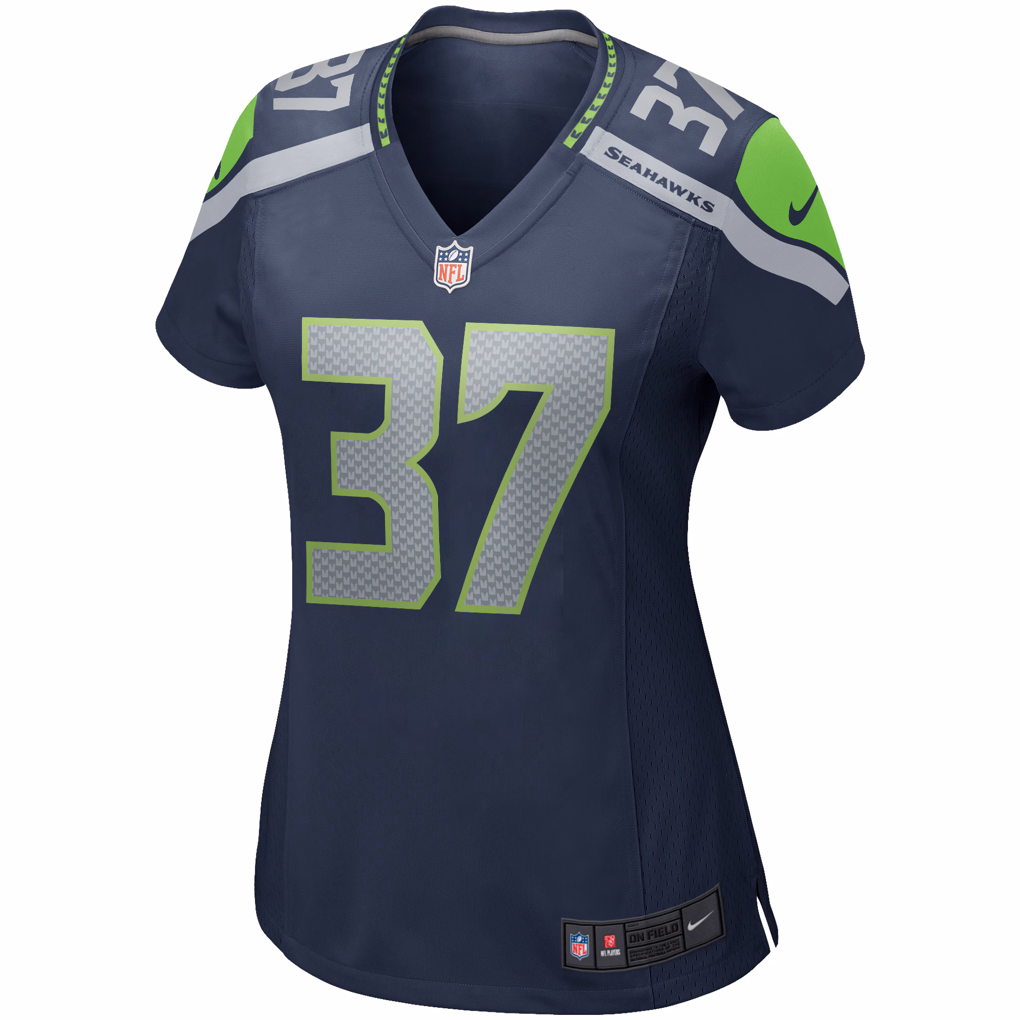 Shaun Alexander Seattle Seahawks Women's Game Retired Player Jersey - College Navy