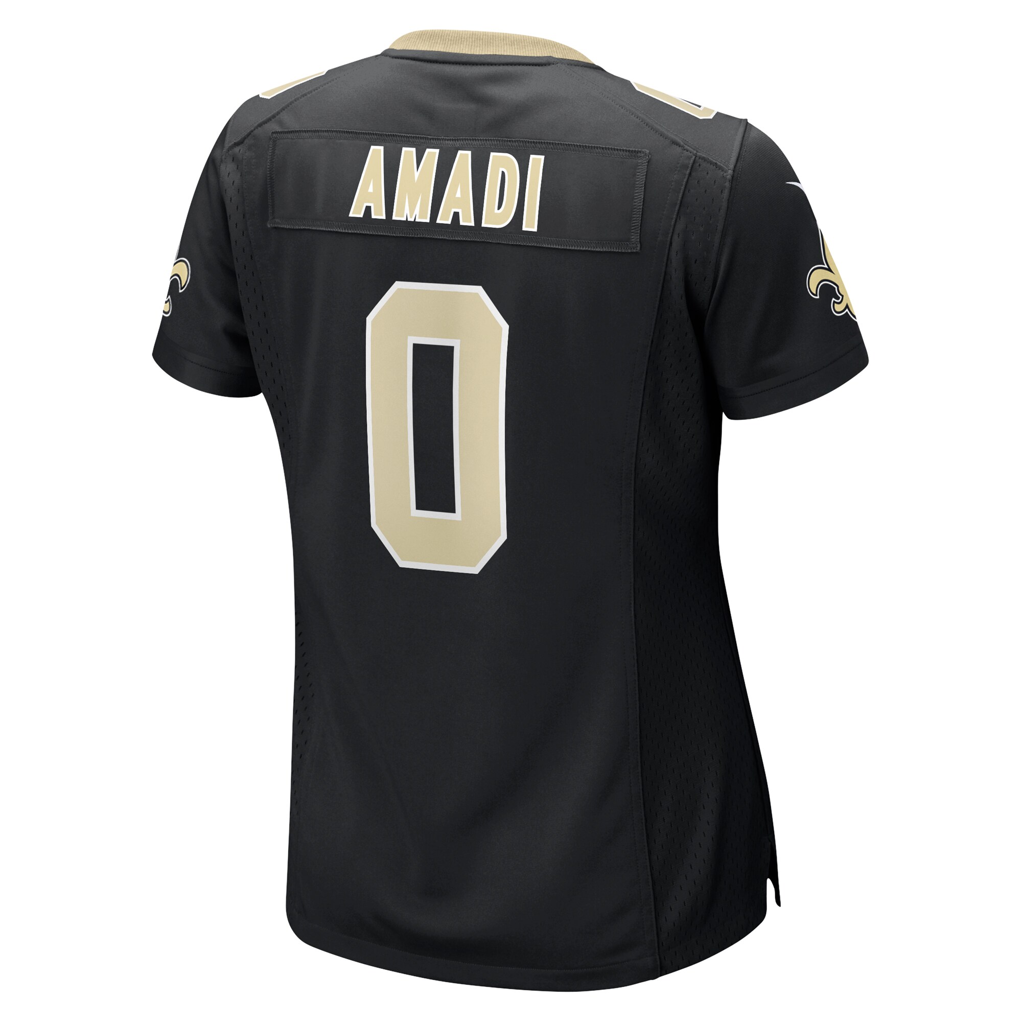 Ugo Amadi New Orleans Saints Women's Team Game Jersey -  Black