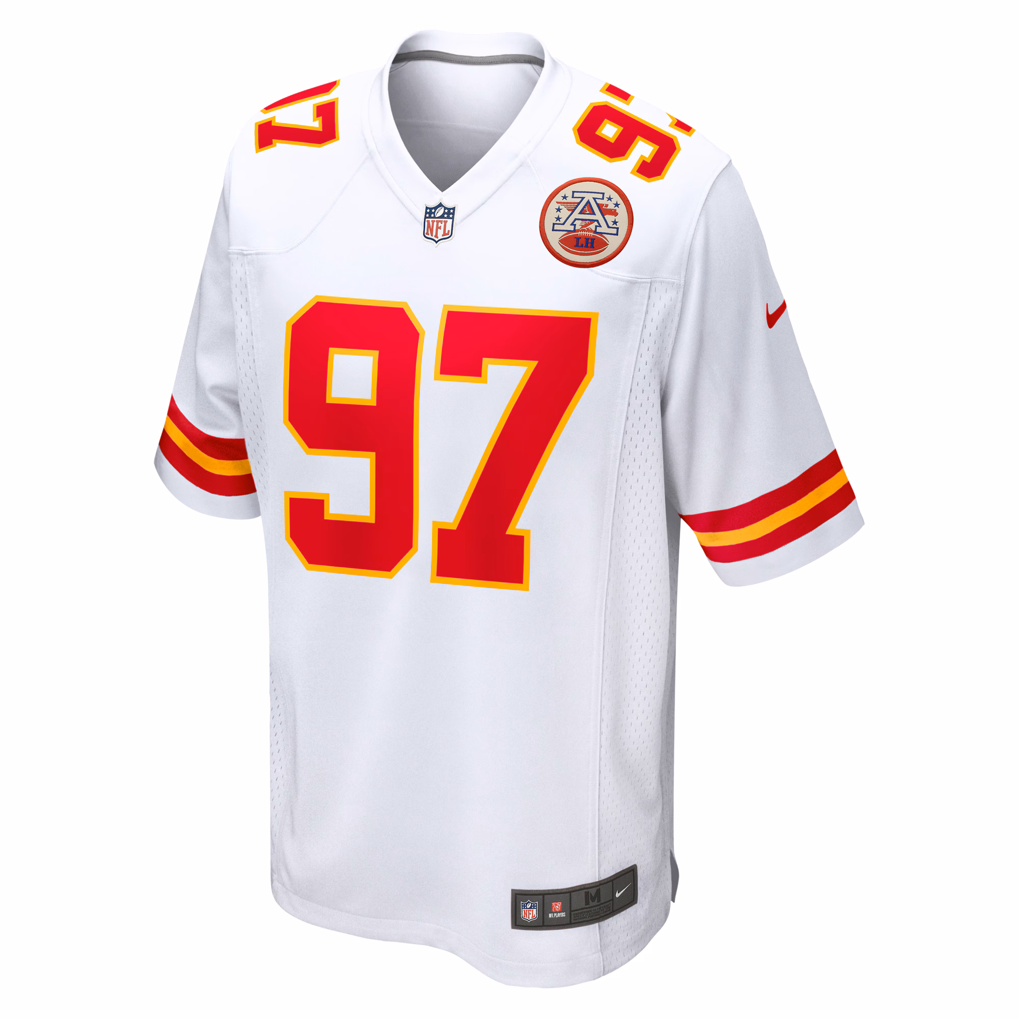 Felix Anudike-Uzomah Kansas City Chiefs Team Game Jersey - White