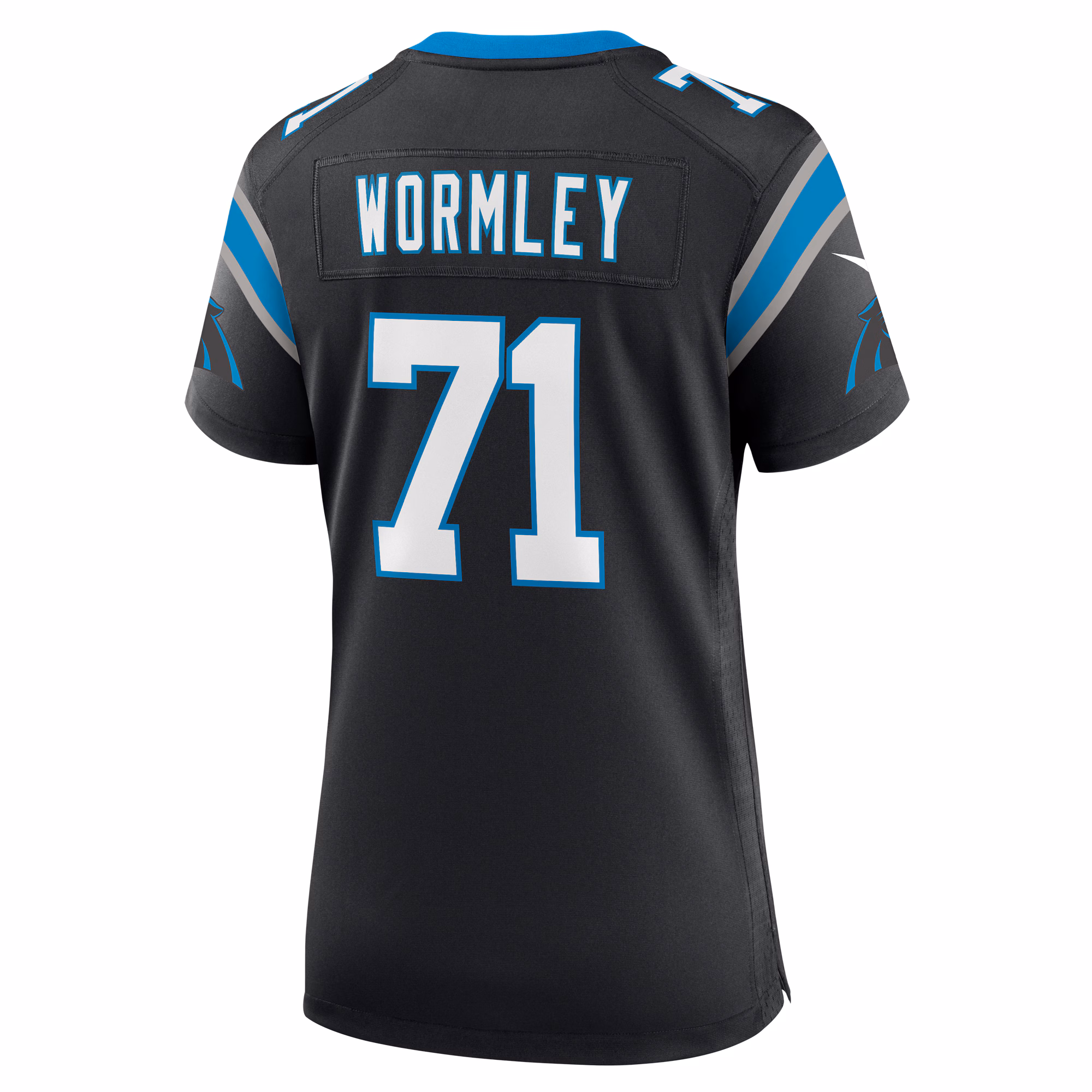 Chris Wormley Carolina Panthers Women's  Game Jersey -  Black