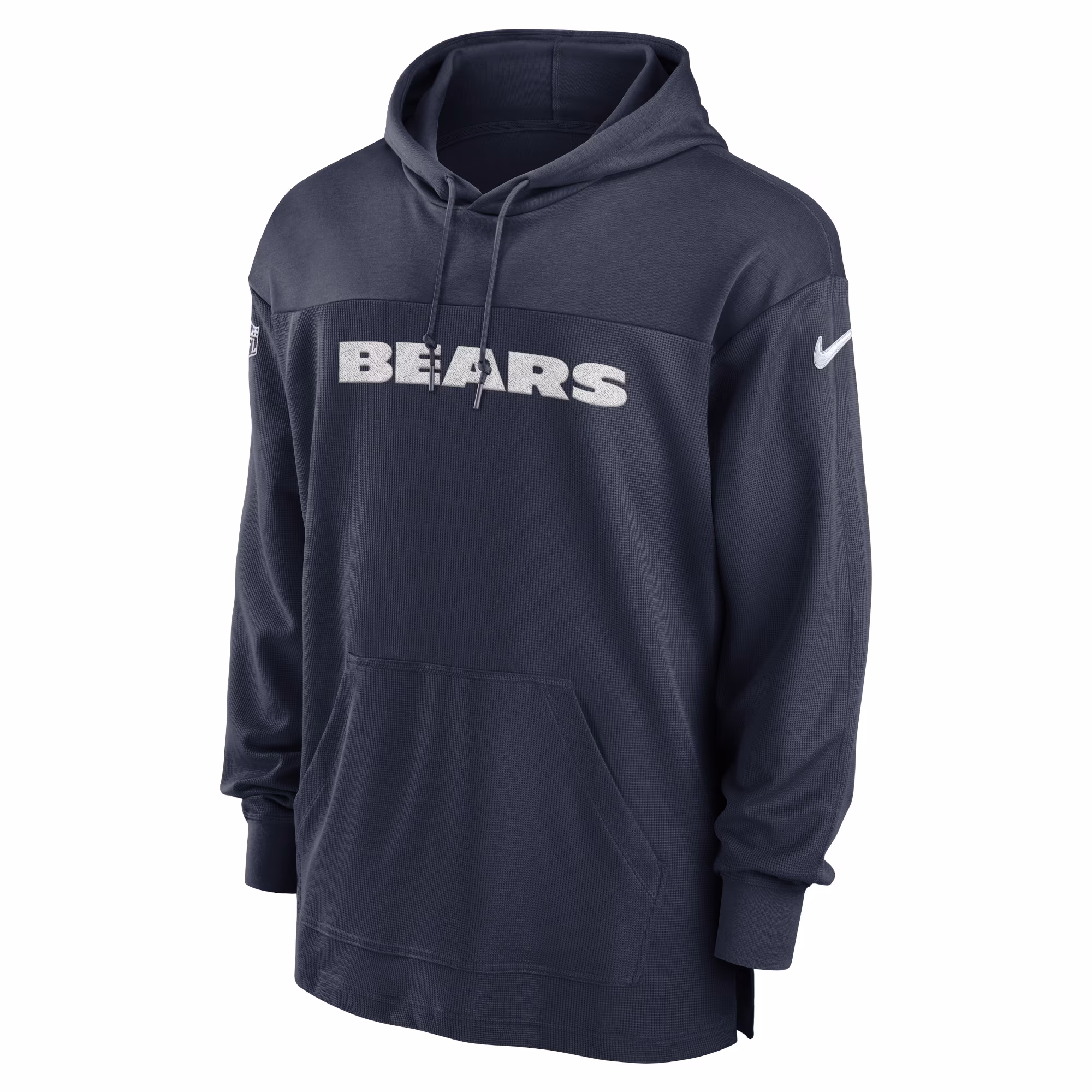 Chicago Bears 2023 Sideline Lightweight Performance Hooded Top - Navy