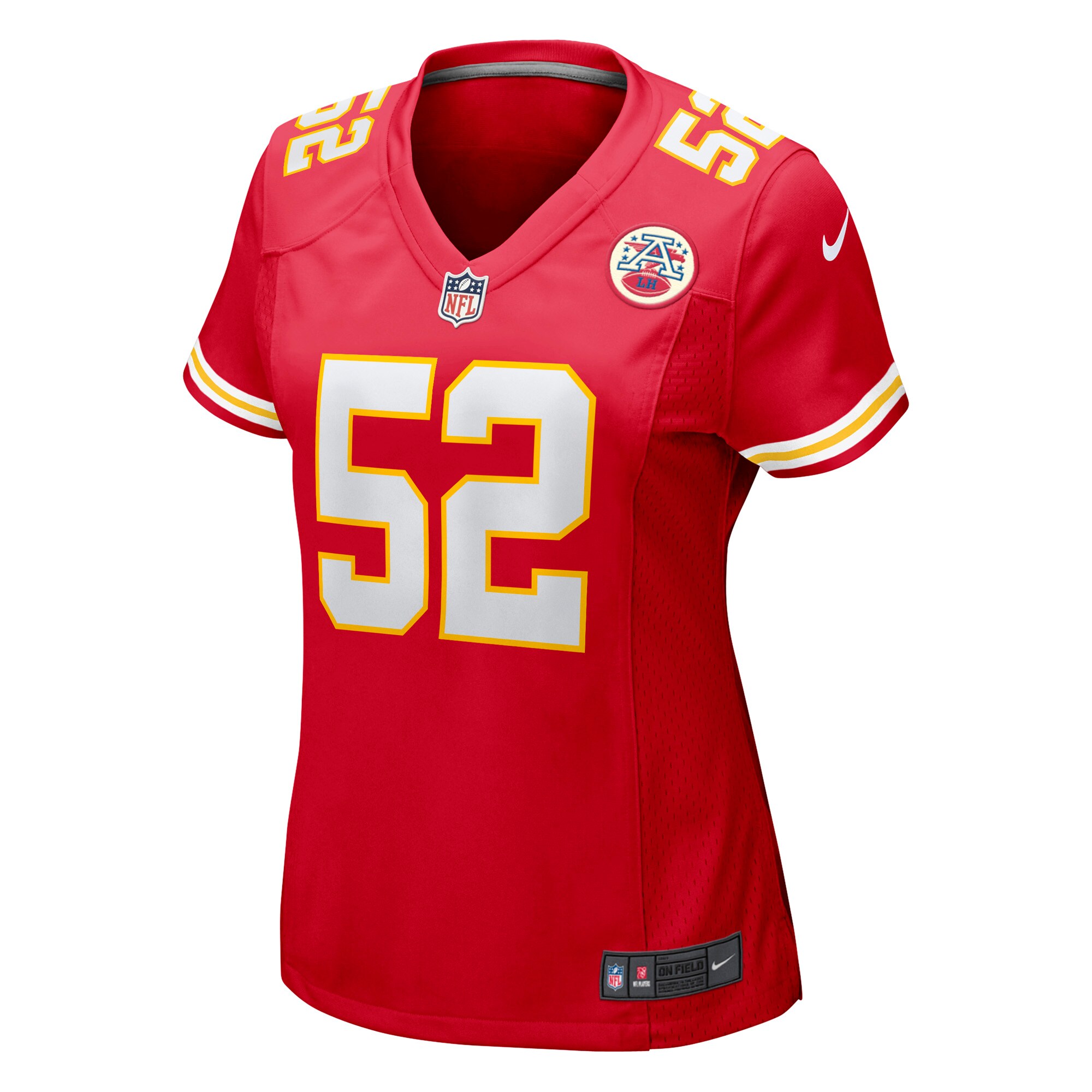 Creed Humphrey Kansas City Chiefs  Women's Game Jersey - Red