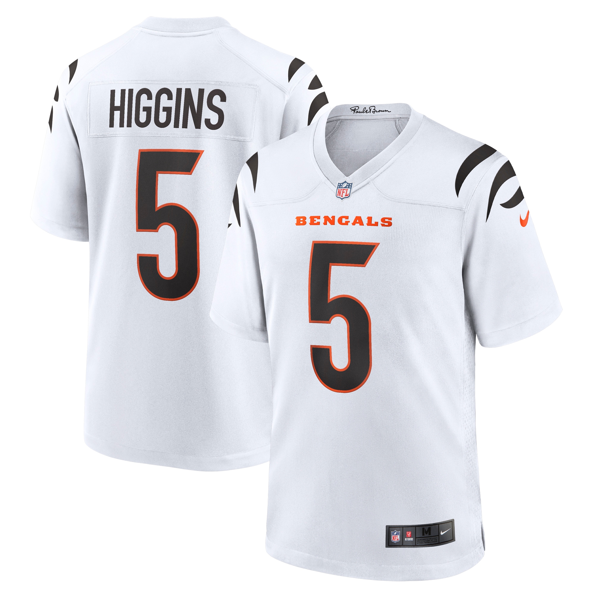 Tee Higgins Cincinnati Bengals  Game Jersey - White