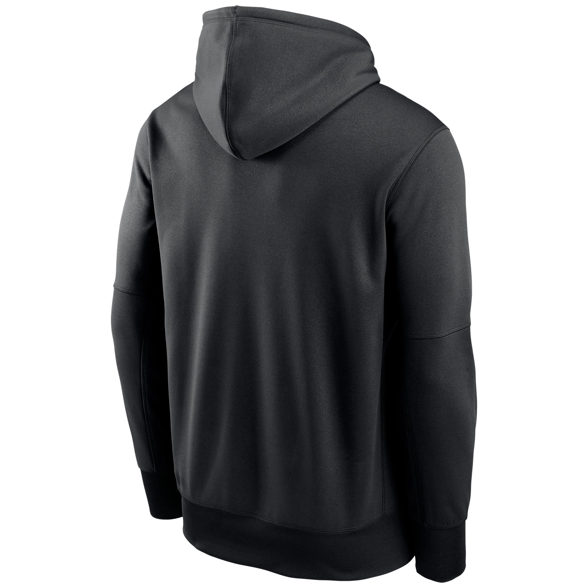 New Orleans Saints Fan Gear Primary Logo Therma Performance Pullover Hoodie - Black
