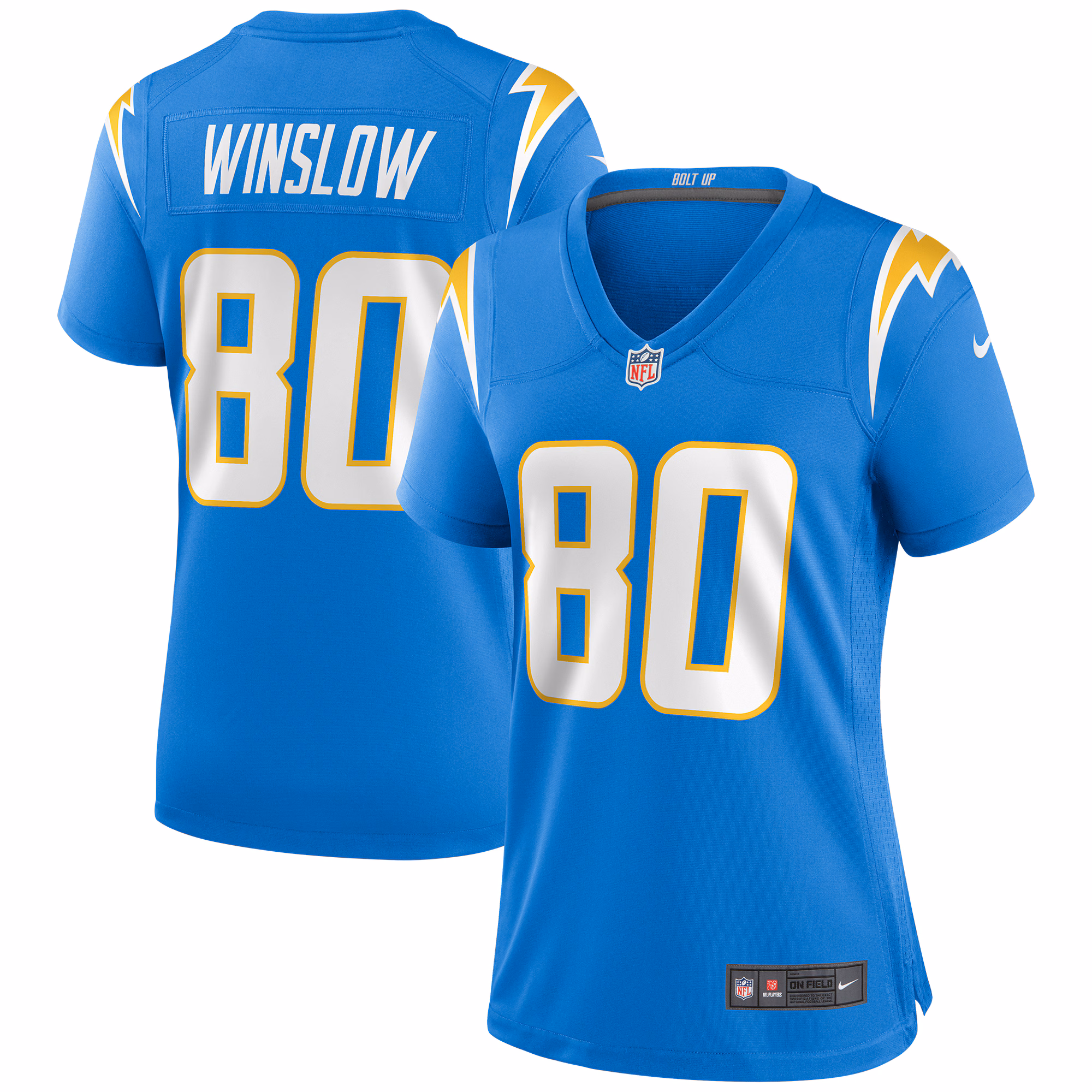 Kellen Winslow Los Angeles Chargers Women's Retired Player Jersey - Navy