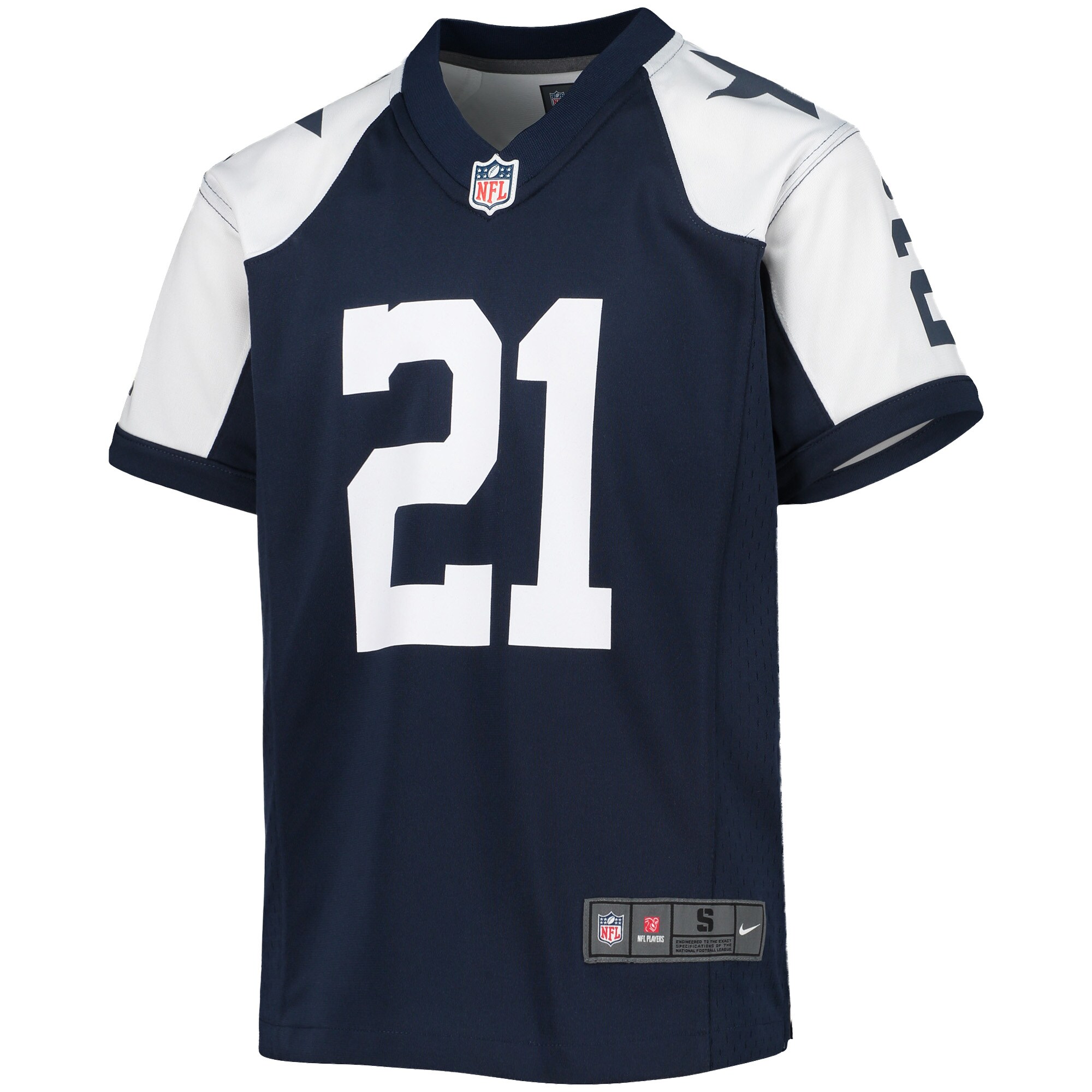 Ezekiel Elliott Dallas Cowboys  Youth Alternate Player Game Jersey - Navy
