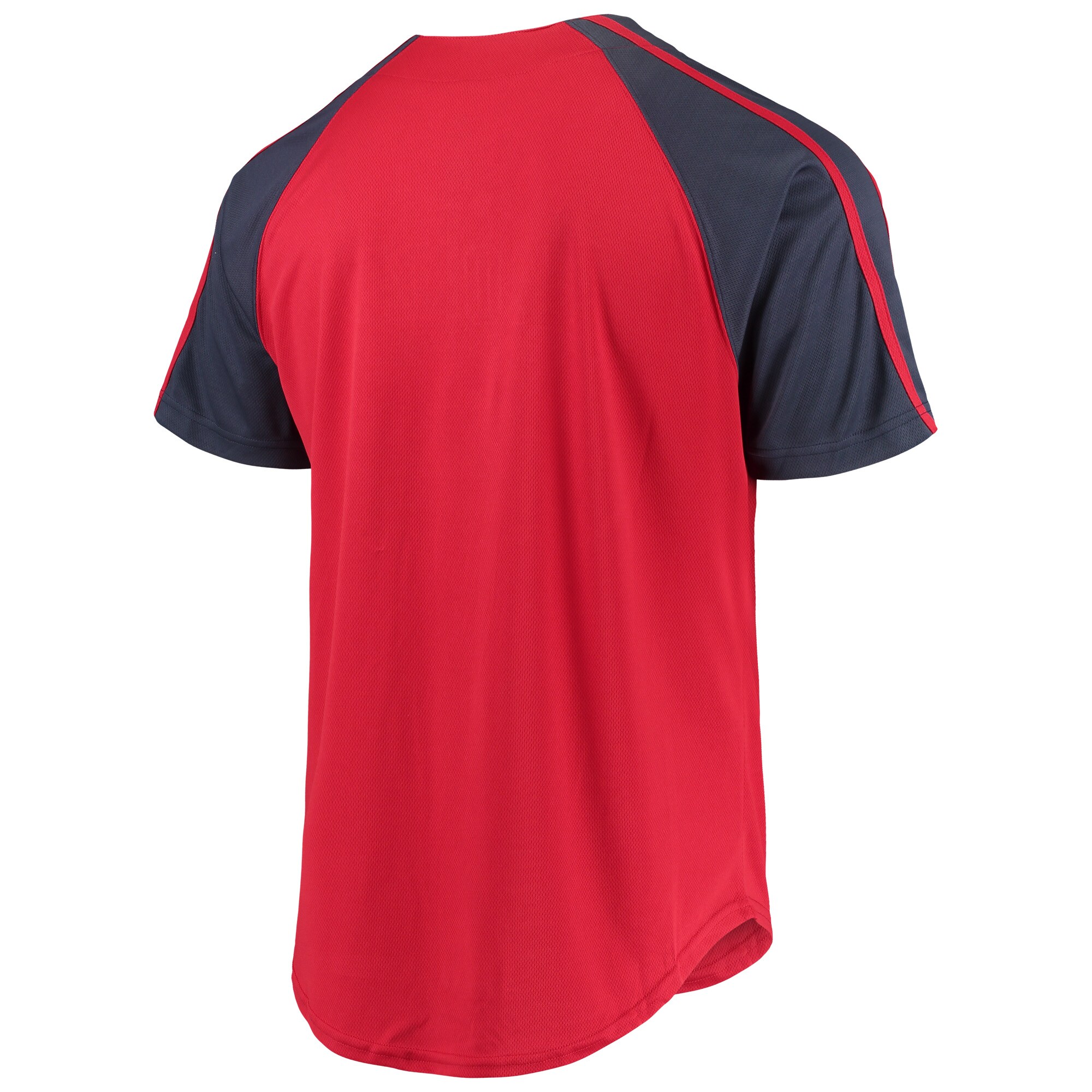 St.Louis Cardinals  Button-Down Raglan Replica Jersey - Red
