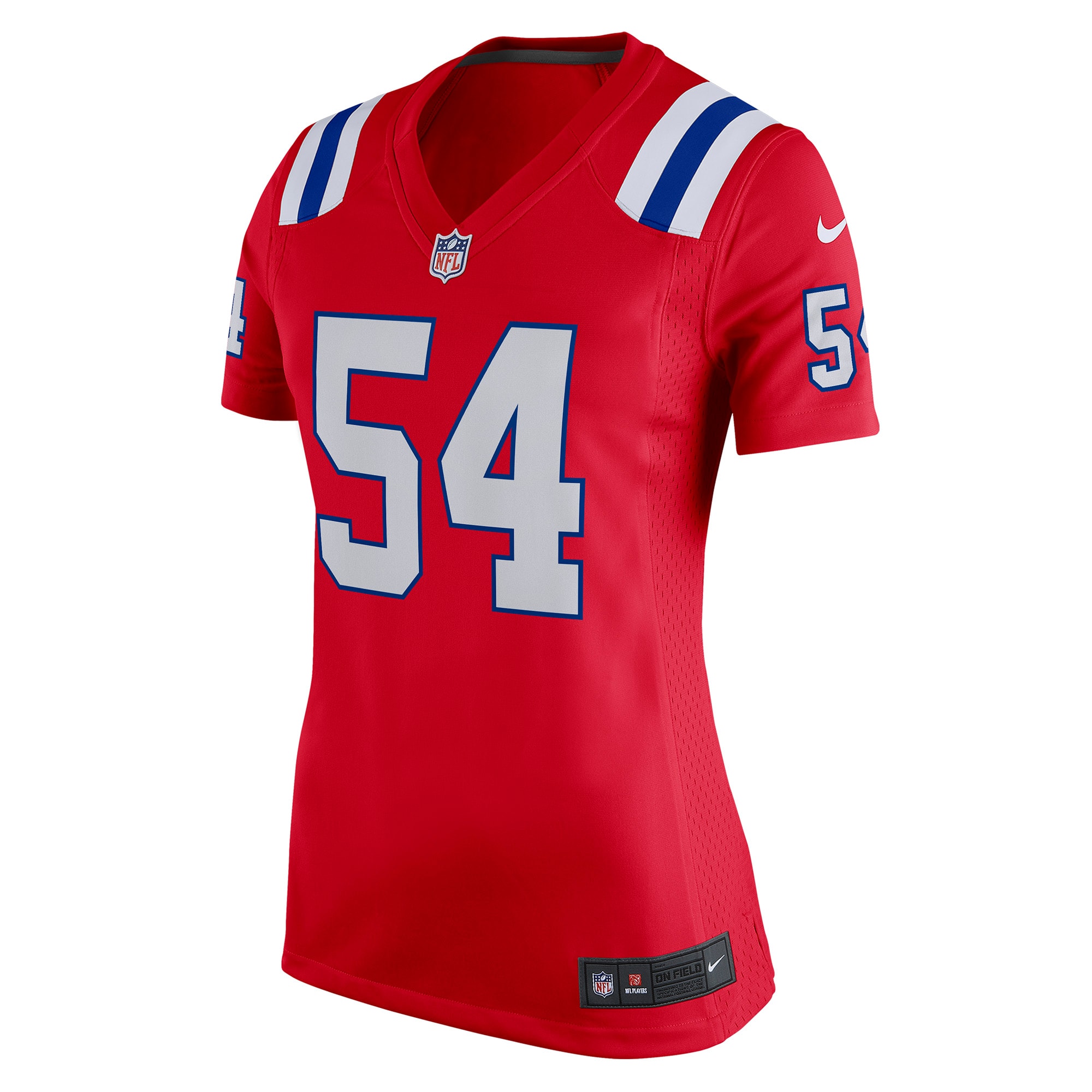 Tedy Bruschi New England Patriots Women's Game Retired Player Jersey - Navy