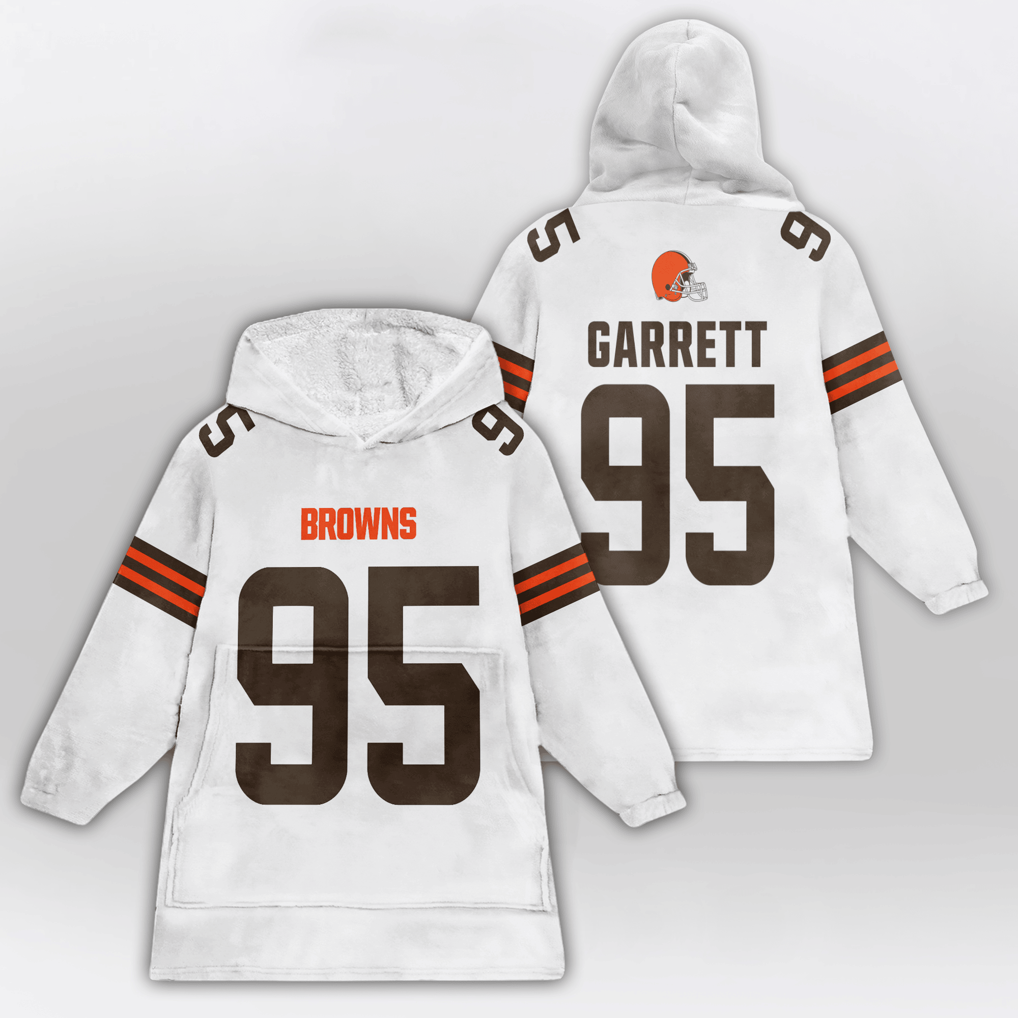 Adult M.G 95 Cleveland Football Unisex Blanket Hoodie